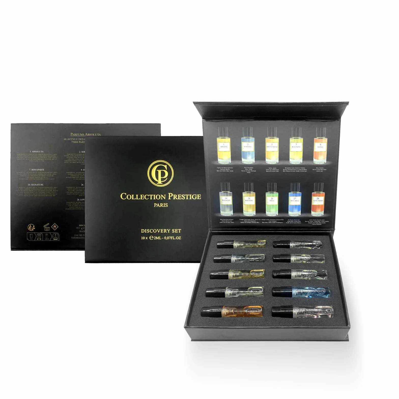 MDPARFUMS Privée Collection CP Prestige Zestaw 10 próbek 2 ml perfumy unisex