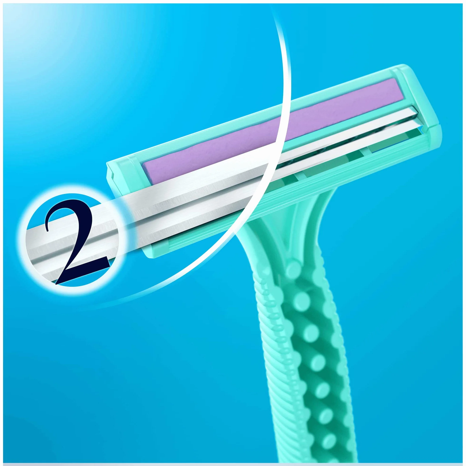 Gillette Simply Venus jednorazowa golarka damska, 12 golarek z podwójnym ostrzem (2 x 6)