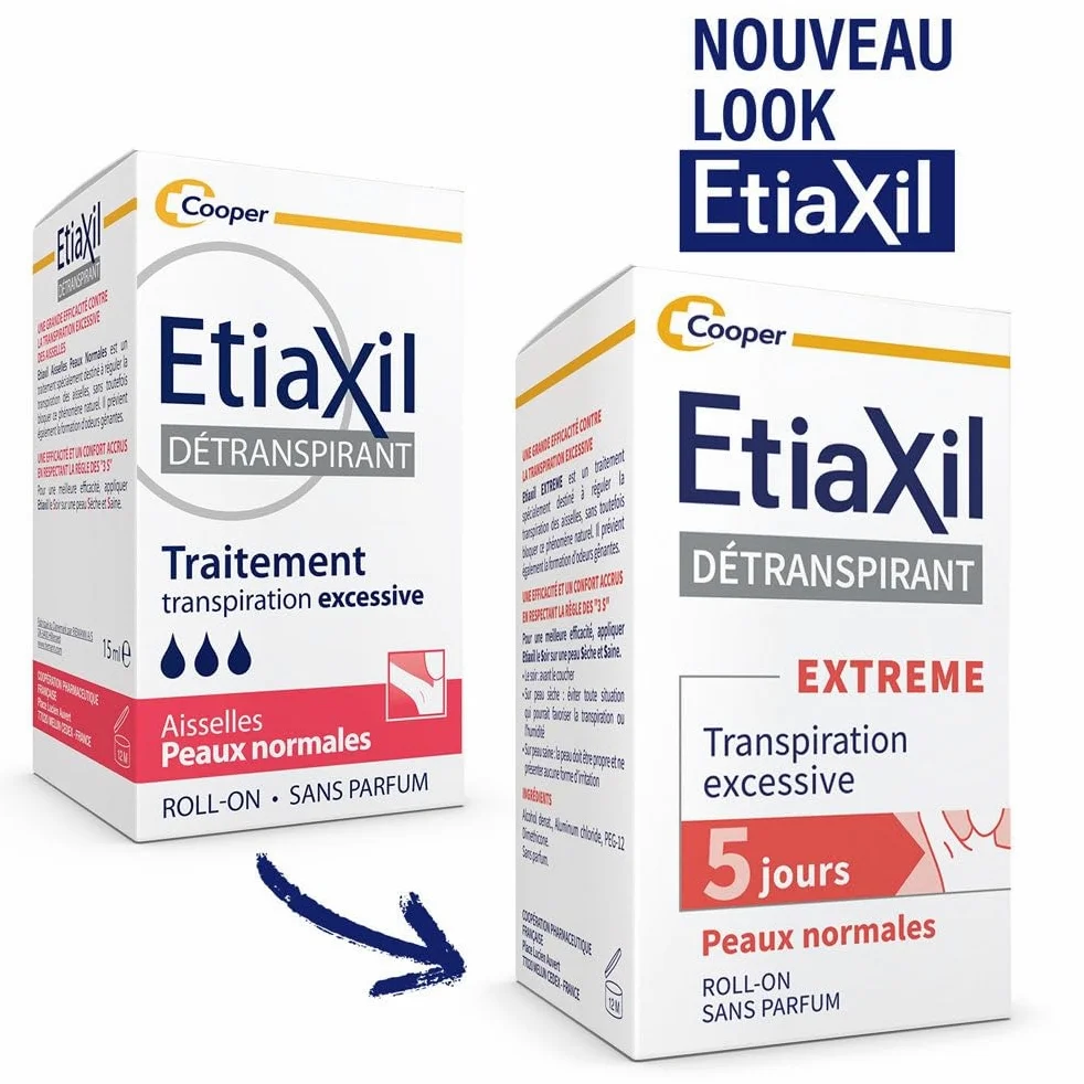 Etiaxil Despirant Nadmierne Pocenie Się Zestaw 2x15ml
