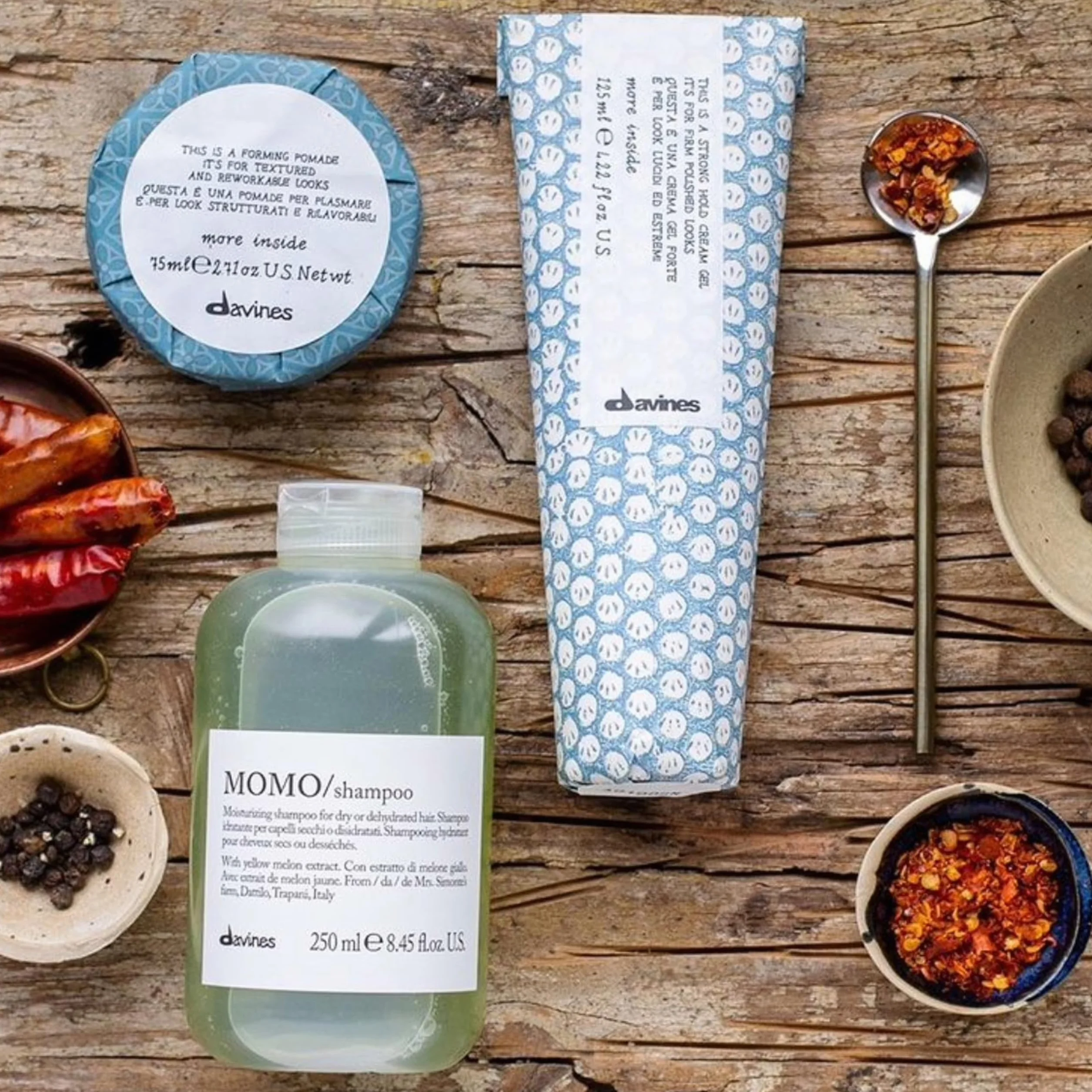 Davines More Inside This Is A Strong Hold Cream Gel (For Firm Polished Looks) 125 ml