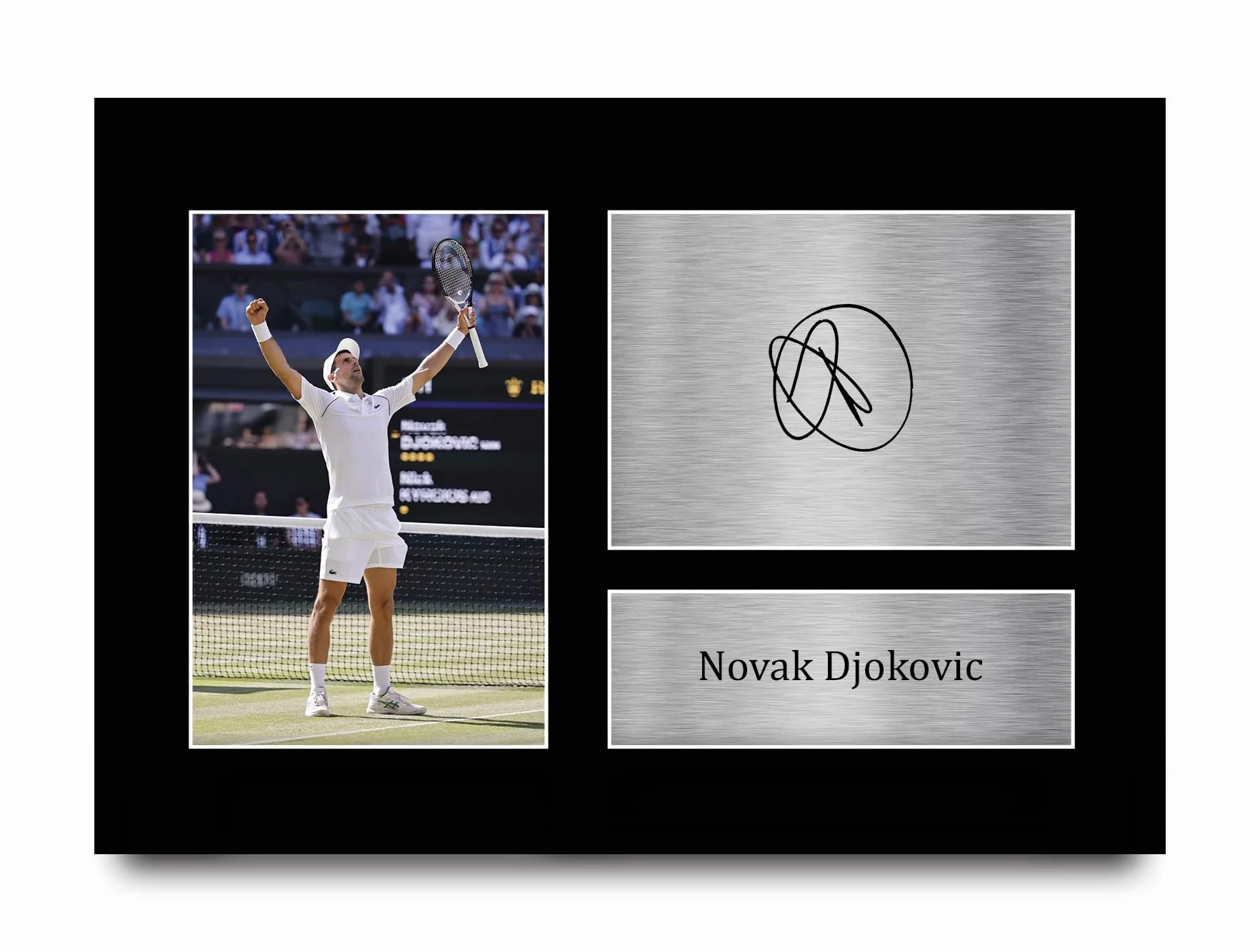 HWC Trading Serbian Champion Prezenty Drukowane Podpisane Zdjęcie Z Autografem Dla Fanów Tenis Pamiątek - A4