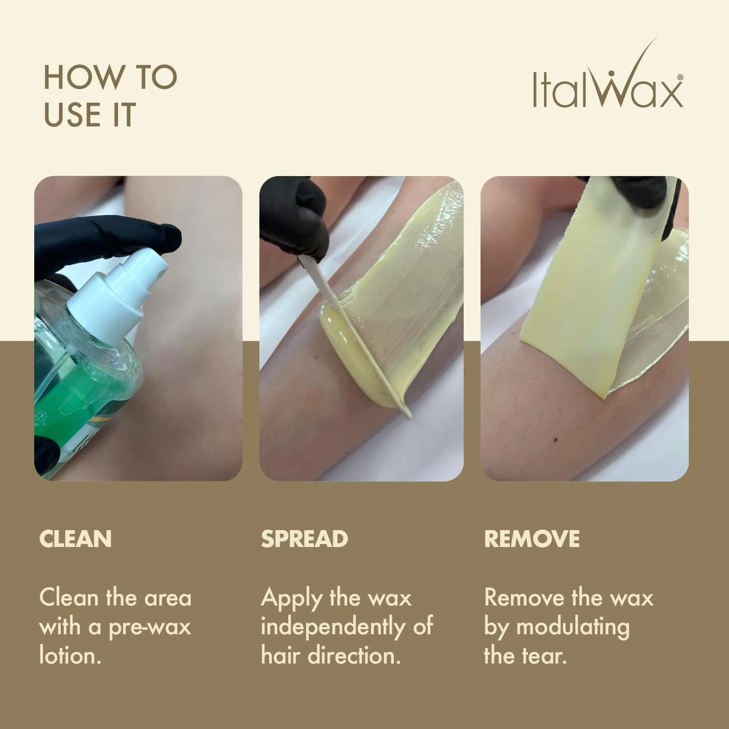 Italwax Płyn twardy wosk biały czekoladowy 1 kg