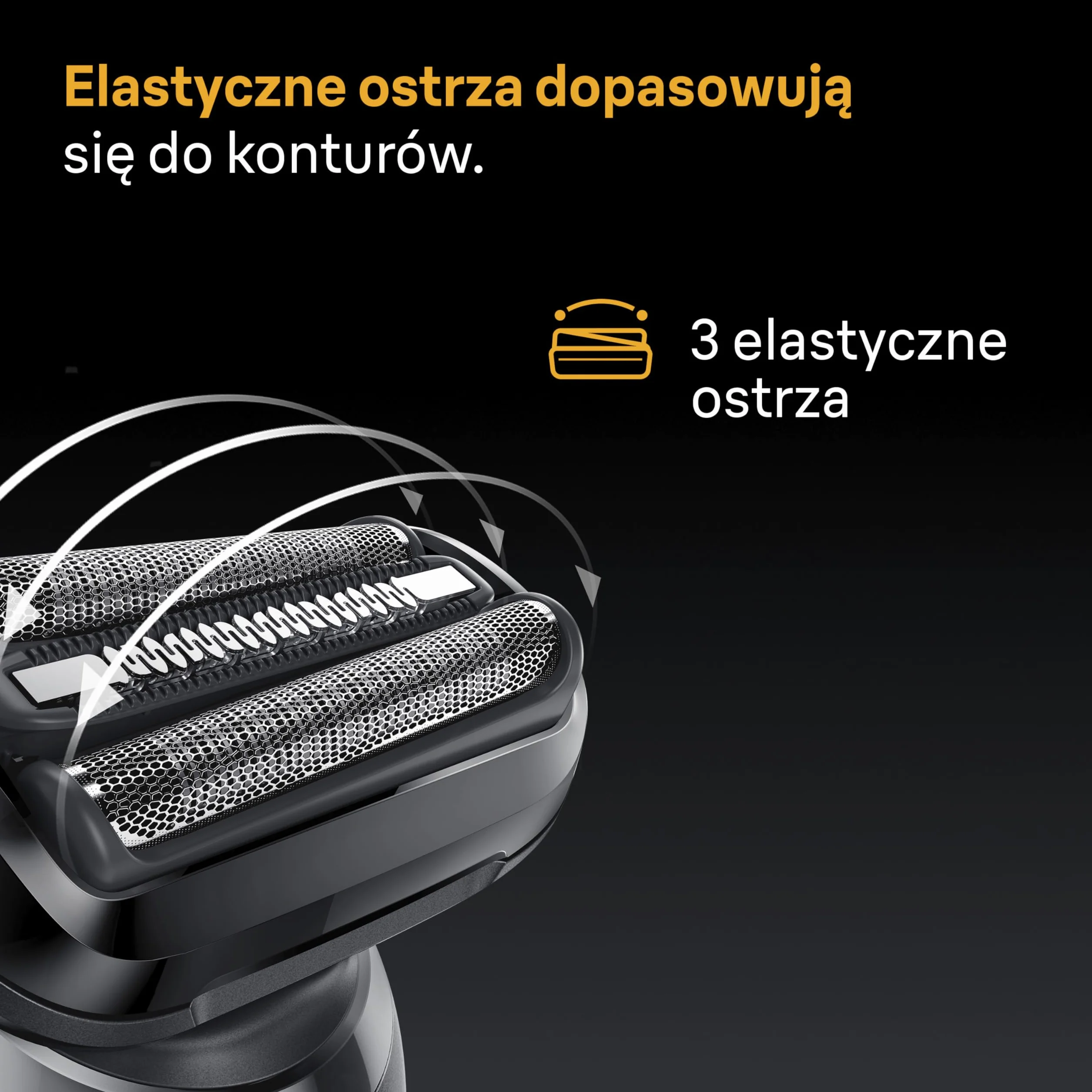 Braun Series 5 Golarka elektryczna, Do 50 minut, nasadka precyzyjnego trymera, bezprzewodowa, maszynka dla mężczyzn do golenia na mokro i na sucho, w 100% wodoodporna, 52-N1200S, Czarny