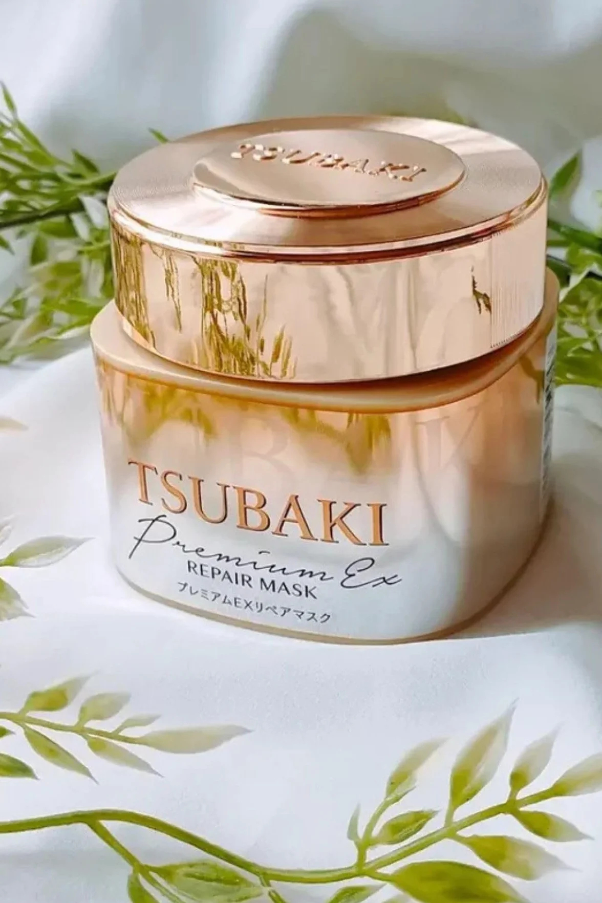 Tsubaki Shiseido Tshubaki Premium Repair Hair Mask- 2017 (zestaw zielonej herbaty), 180 G (zestaw 1 szt.)