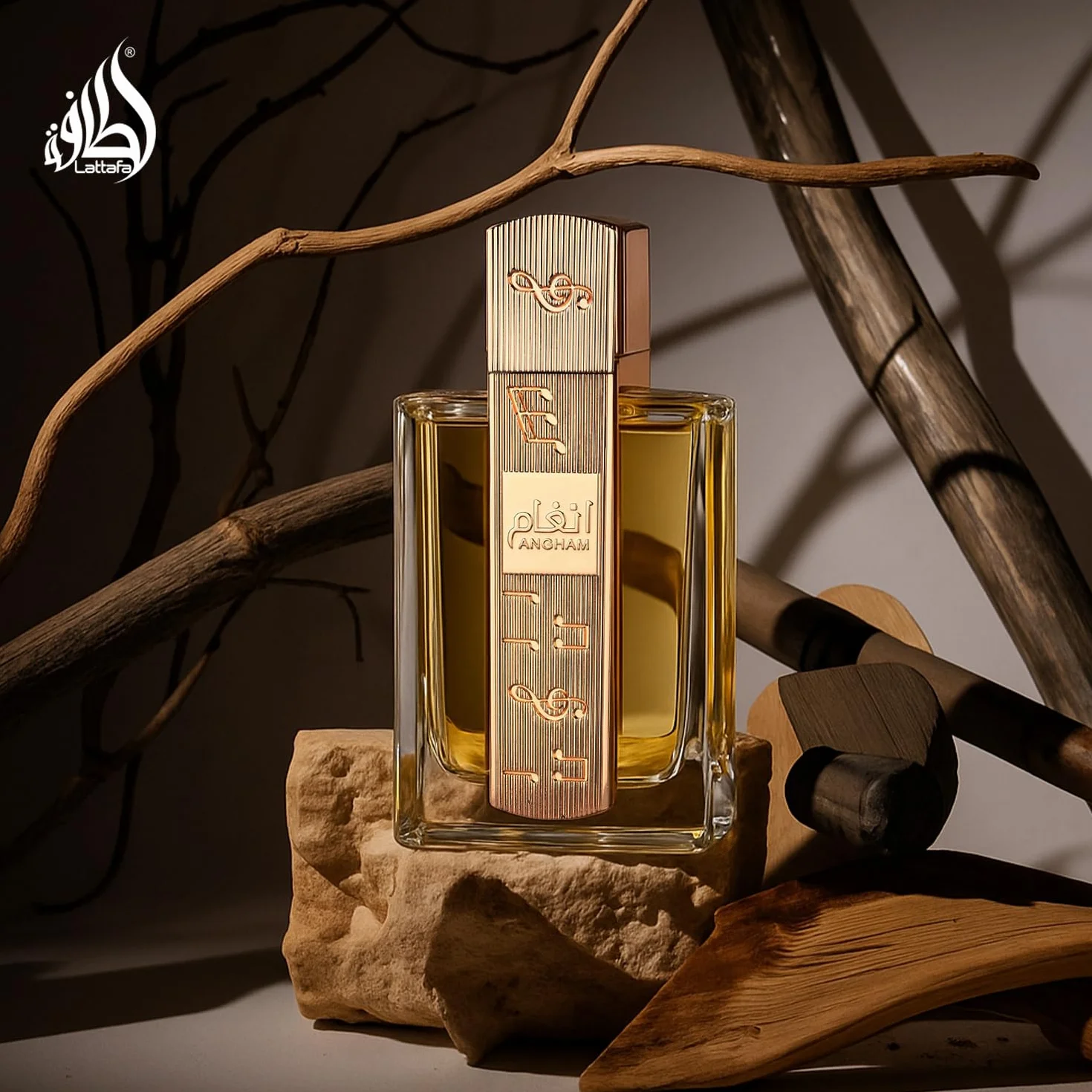 Angham by Lattafa dla unisex - 3,4 uncji EDP Spray