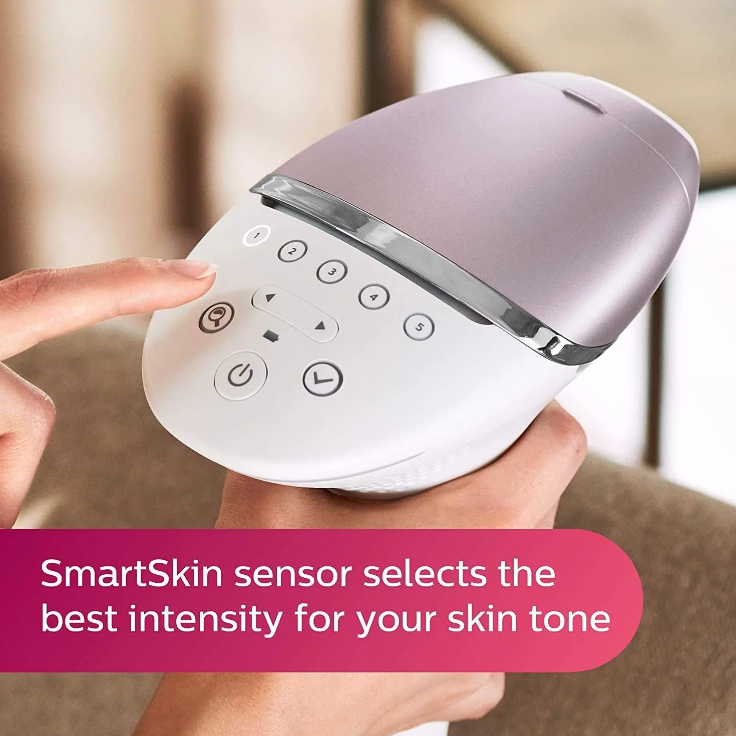 Philips Lumea Prestige IPL bezprzewodowe urządzenie do usuwania włosów z 3 nasadkami do ciała, twarzy i obszarów precyzyjnych (bikini i pachy) – BRI954/00