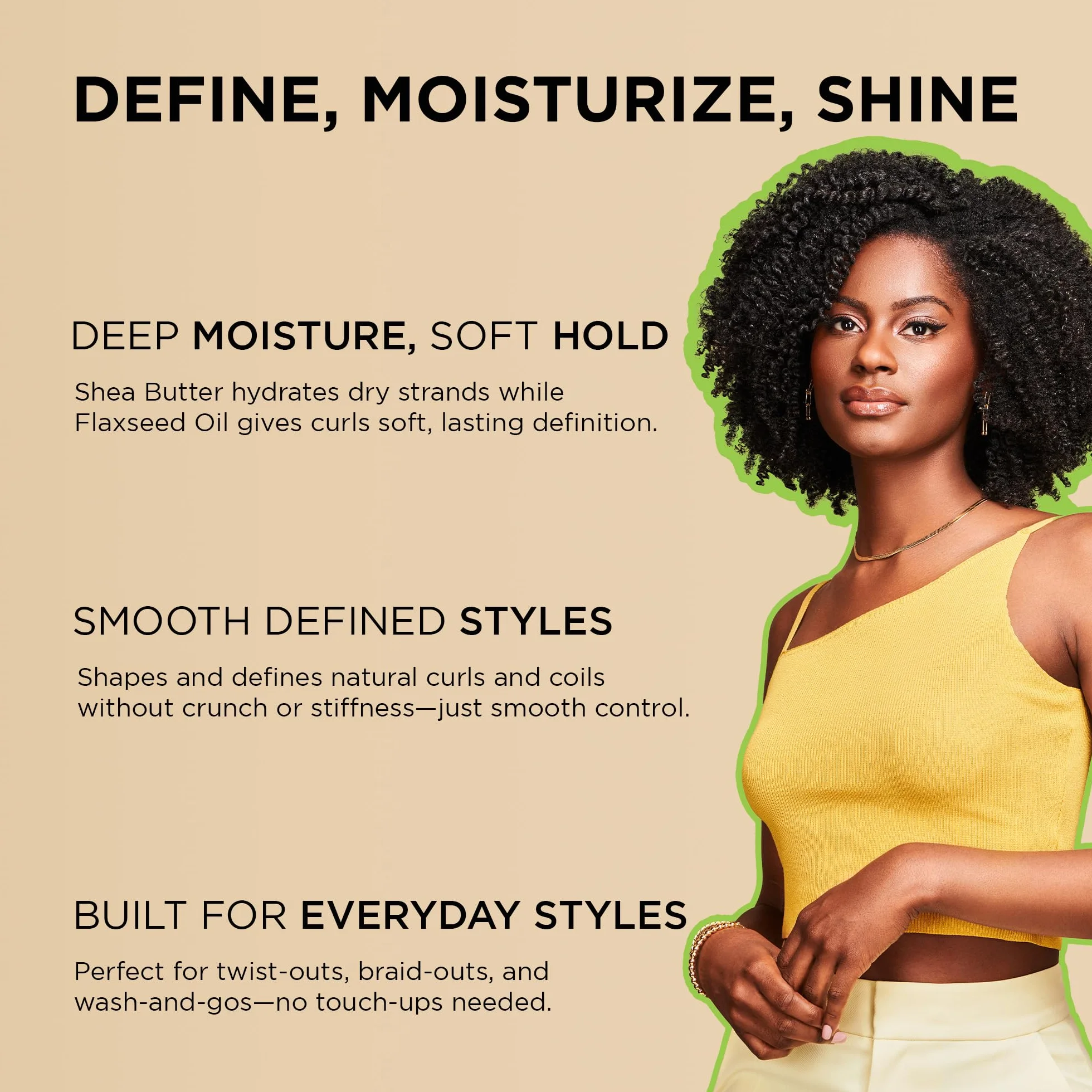 African Pride Miracle Shea & Flex Curling Cream 12 Oz