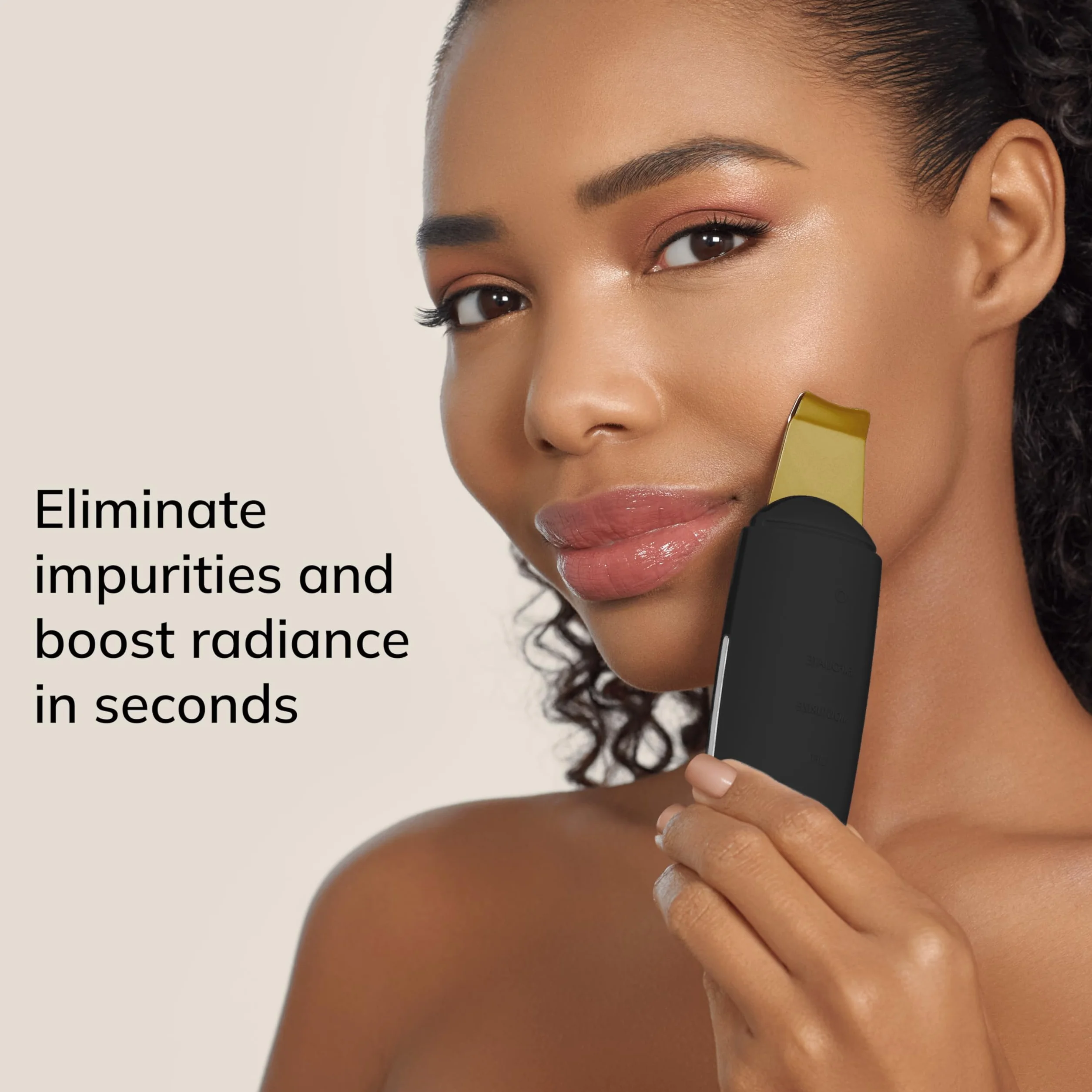 GESKE | SmartAppGuided™ Mikroprądowy peeling do skóry i usuwanie zaskórników | 9 w 1 | Narzędzia do pielęgnacji skóry | Czyszczenie twarzy | Działanie przeciwstarzeniowe i oczyszczanie