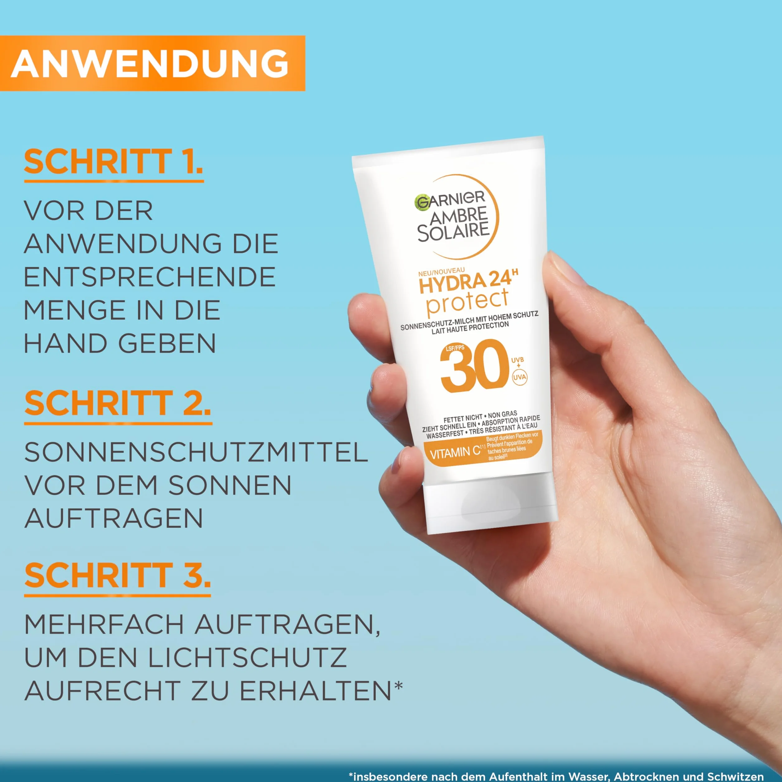 Garnier Krem Przeciwsłoneczny SPF 30 - 1 Sztuka