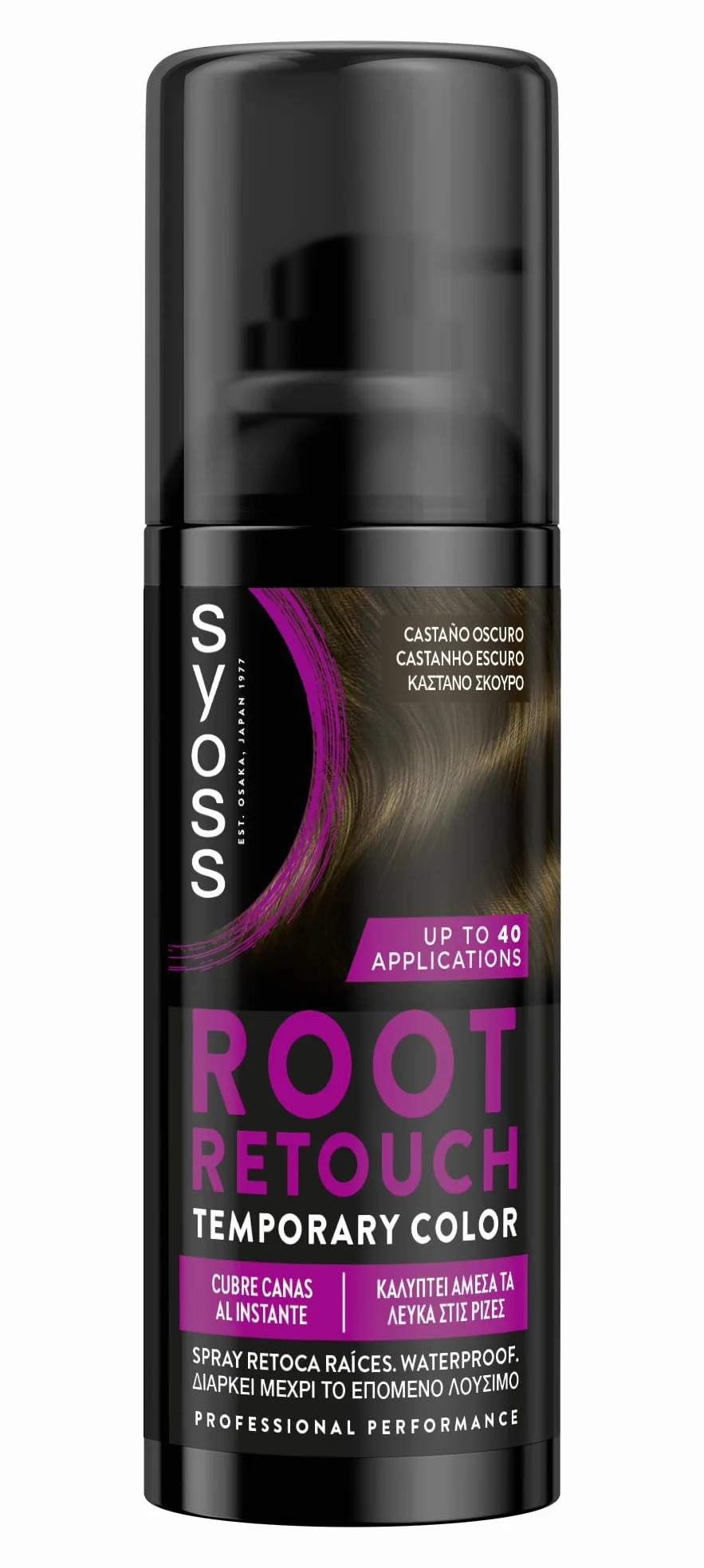 SYOSS Root Retouch tymczasowy czerwony kolor kaszmirowy 120 ml farba do korzeni