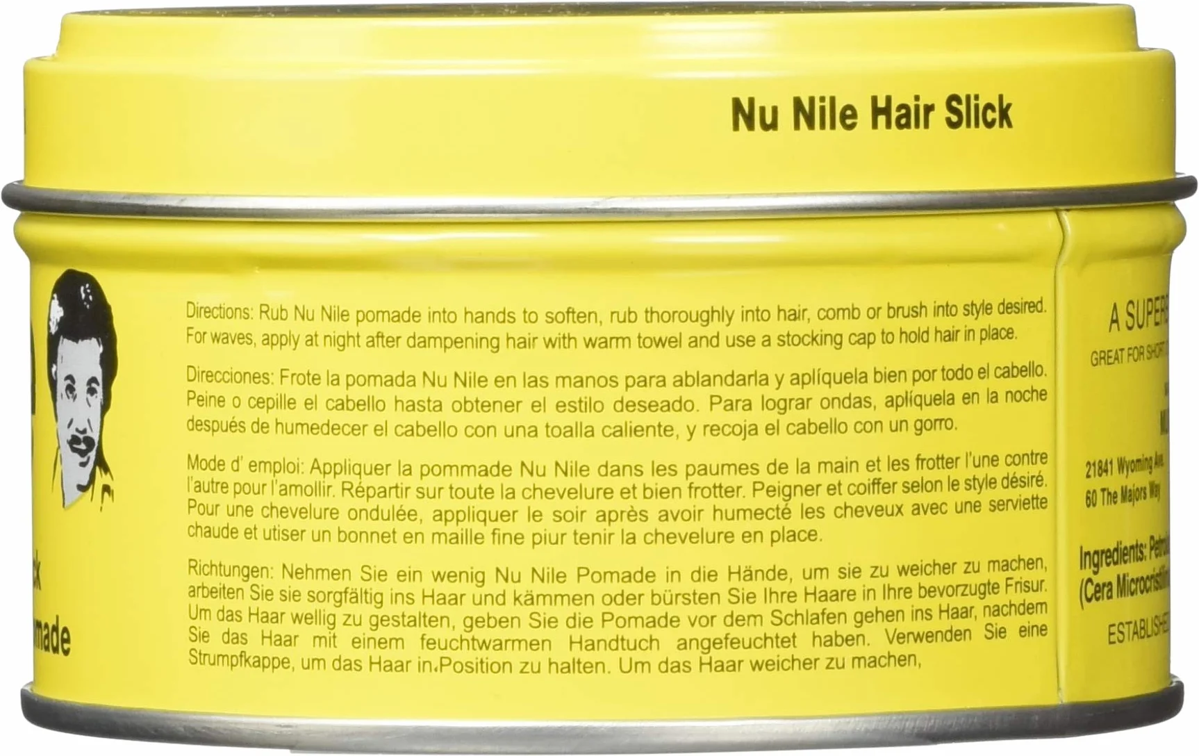 Nu Nile Hair Slick Dressing 85 ml