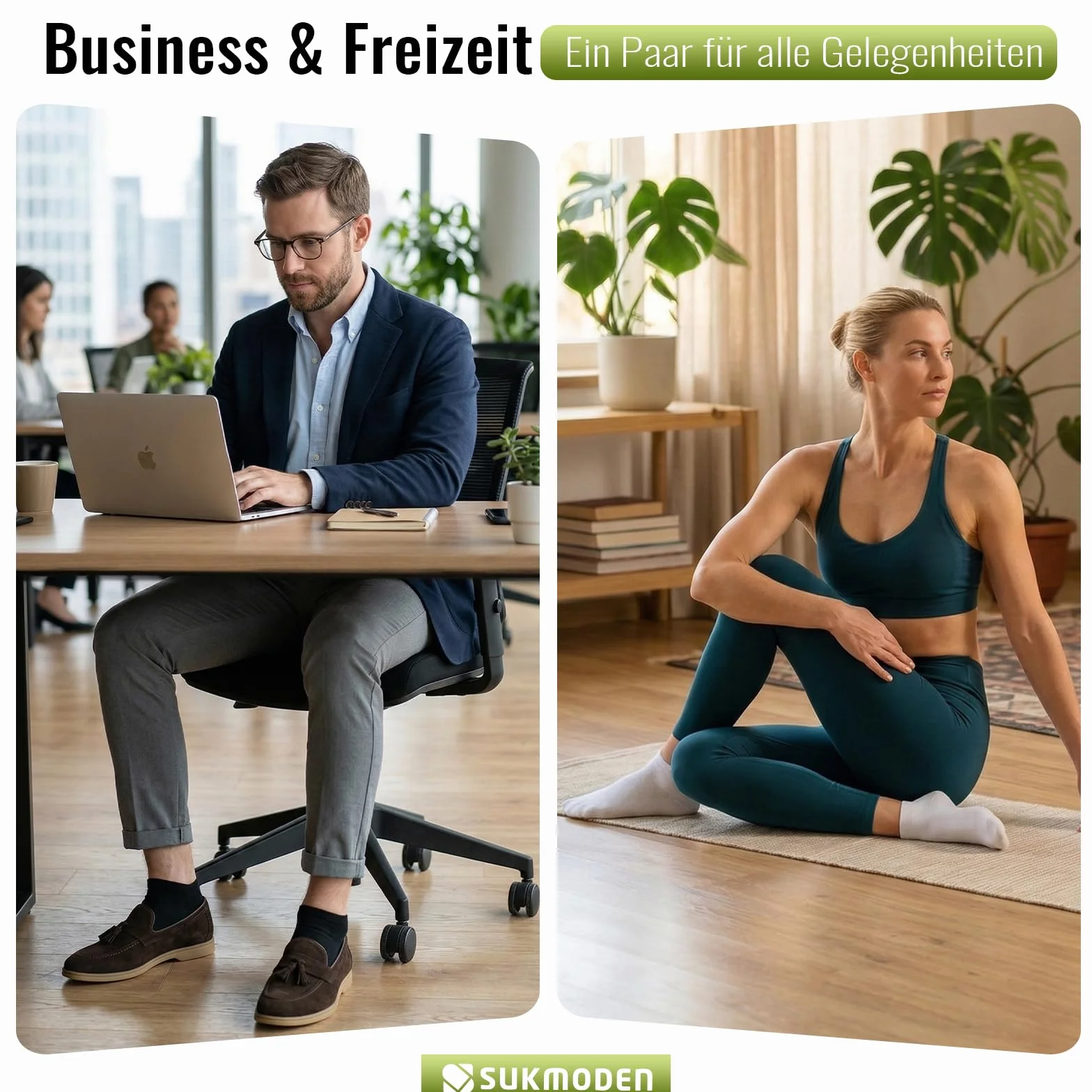 SukModen Bambusowe skarpety do sneakersów, dla mężczyzn i kobiet, 43-46, 12 par, antyzapachowe, krótkie, miękkie, oddychające, męskie, czarne, białe, szare