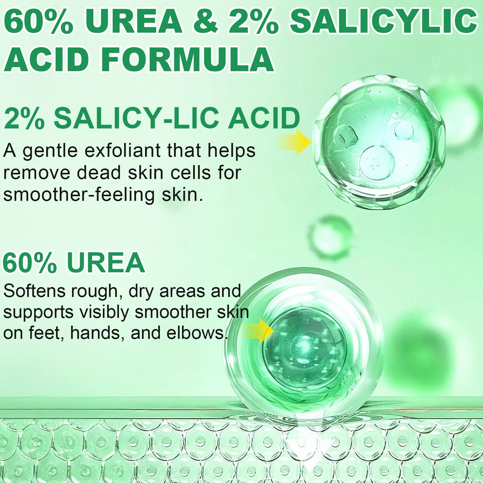 Mocznik w sztyfcie do pięt 60% z kwasem salicylowym 2% 40 g Aloe Vera