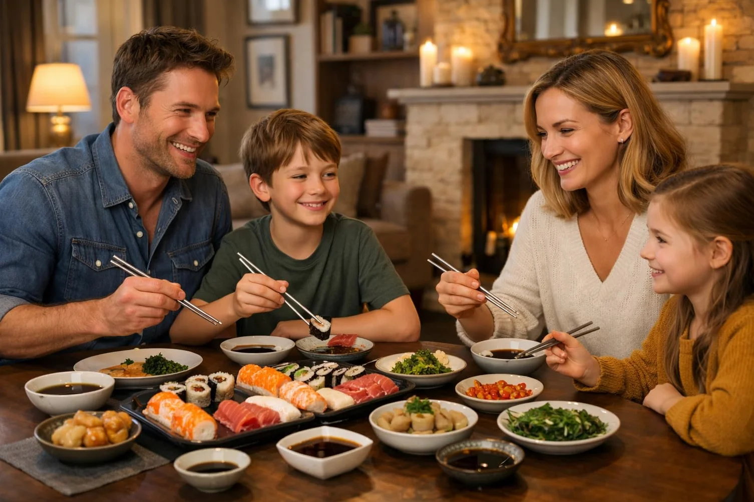 Pałeczki wielokrotnego użytku ze stali nierdzewnej 316L – 1 para 24 cm, nadają się do mycia w zmywarce, metalowe pałeczki do chopstick z etui do sushi i kuchni azjatyckiej
