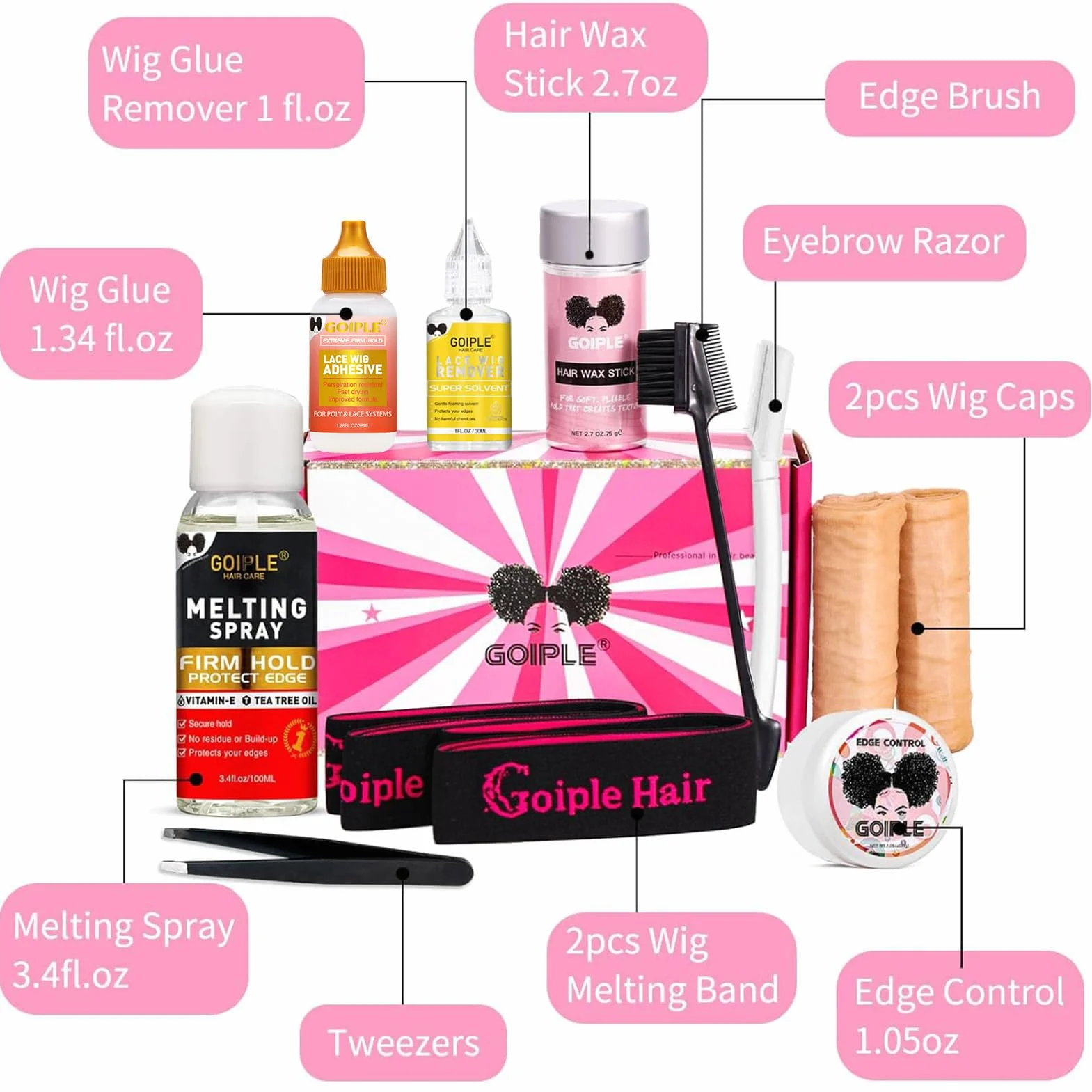 Klej do peruk w sprayu Extra Hold WOZUTUNT