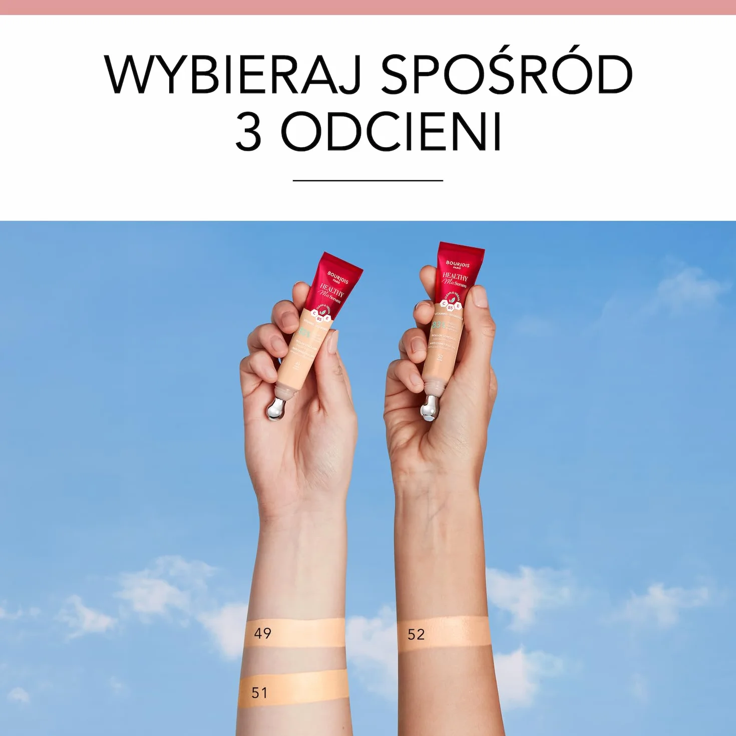 Bourjois Healthy Mix Serum Korektor w płynie Light Vanilla 51W 11 ml