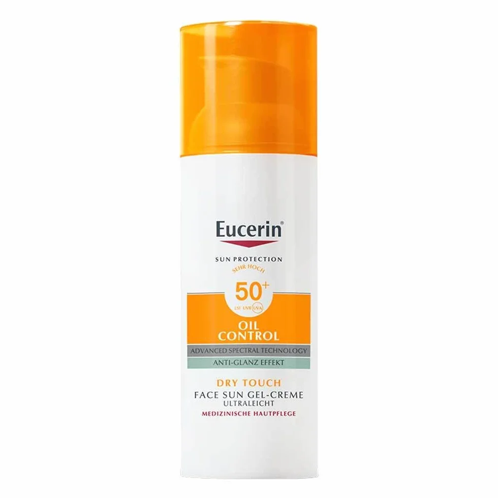 Eucerin Gel-Crema Oil Control Dry Touch Spf 50+, 50 mililitrów