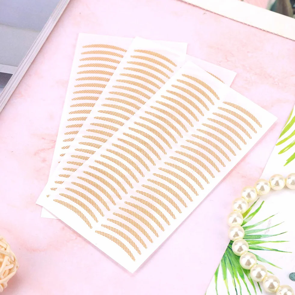 Invisible Double Eyelid Tape, narzędzie do makijażu niewidocznych naklejek na powieki o doskonałej lepkości - wygodna i oddychająca - na zakryte, obwisłe, nierówne lub mono powieki - duże i