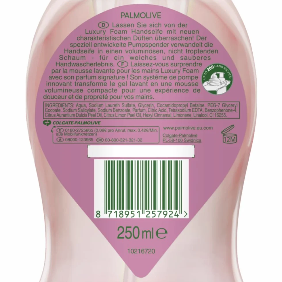 Palmolive Magic Softness Mydło do Rąk, 6 x 250 ml