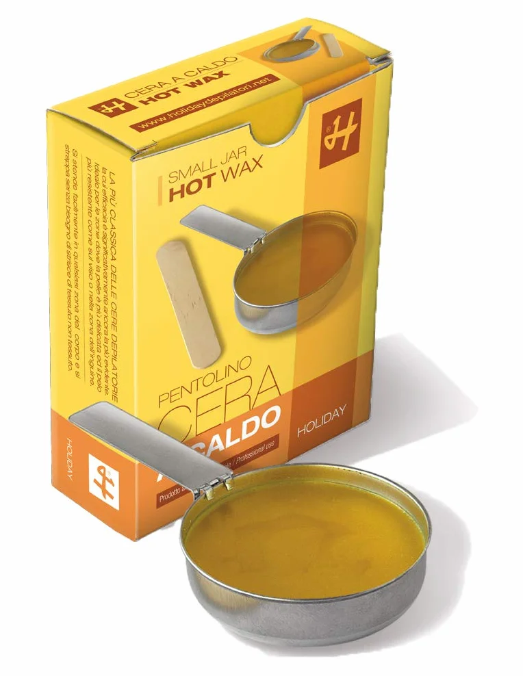 Ciepły wosk Pentolino Classic 120 g depilacja bez pasków z włókniny w domu