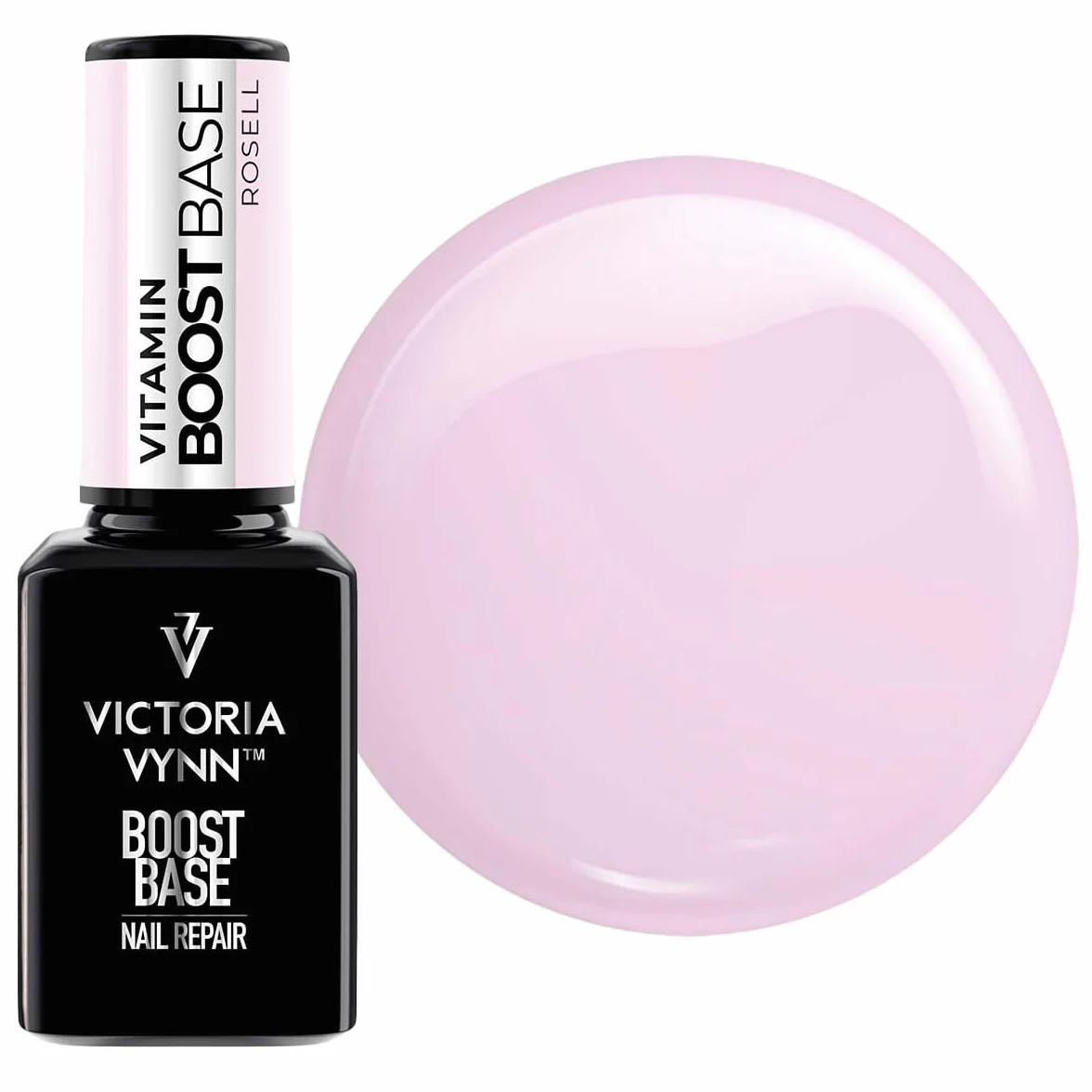 Victoria Vynn Vitamin BOOST BASE - Półtrwały lakier bazowy z witaminami i wapniem - Rosell 15ml