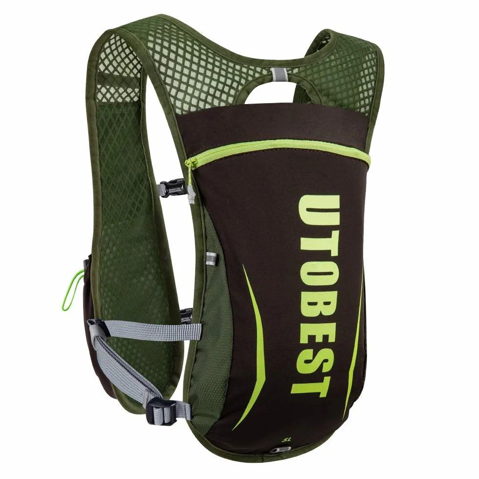 UTOBEST Lekki plecak do biegania pieszego, funkcjonalna torba hydracyjna 5,5 L…