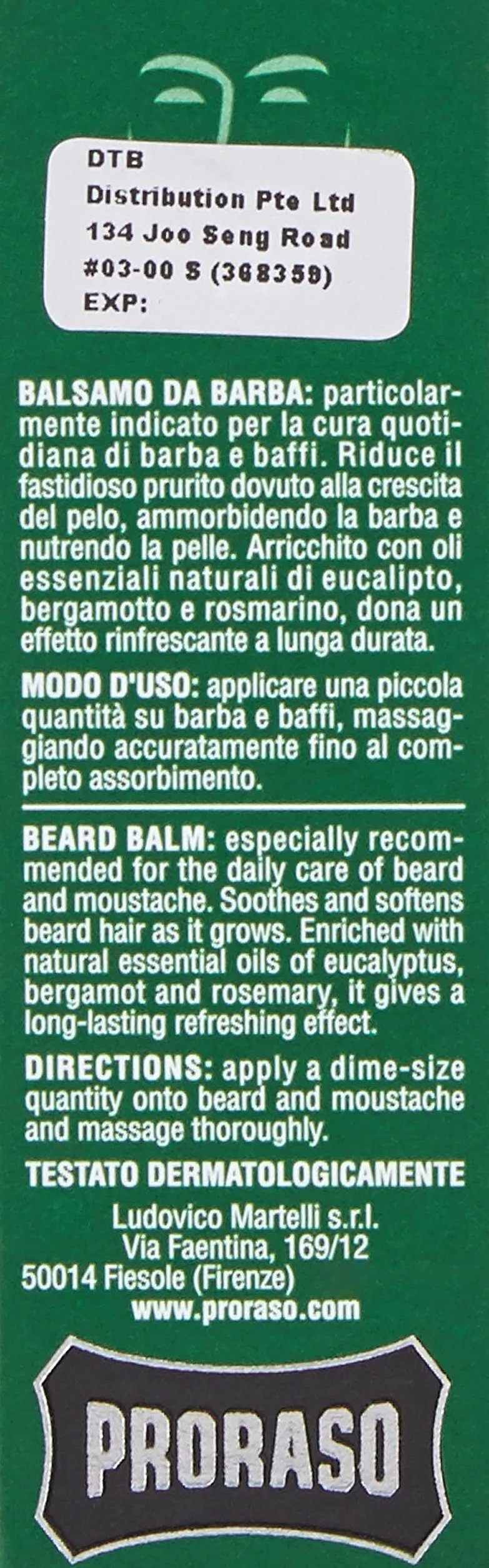 Proraso Firenze Balsam do Brody, 100 ml