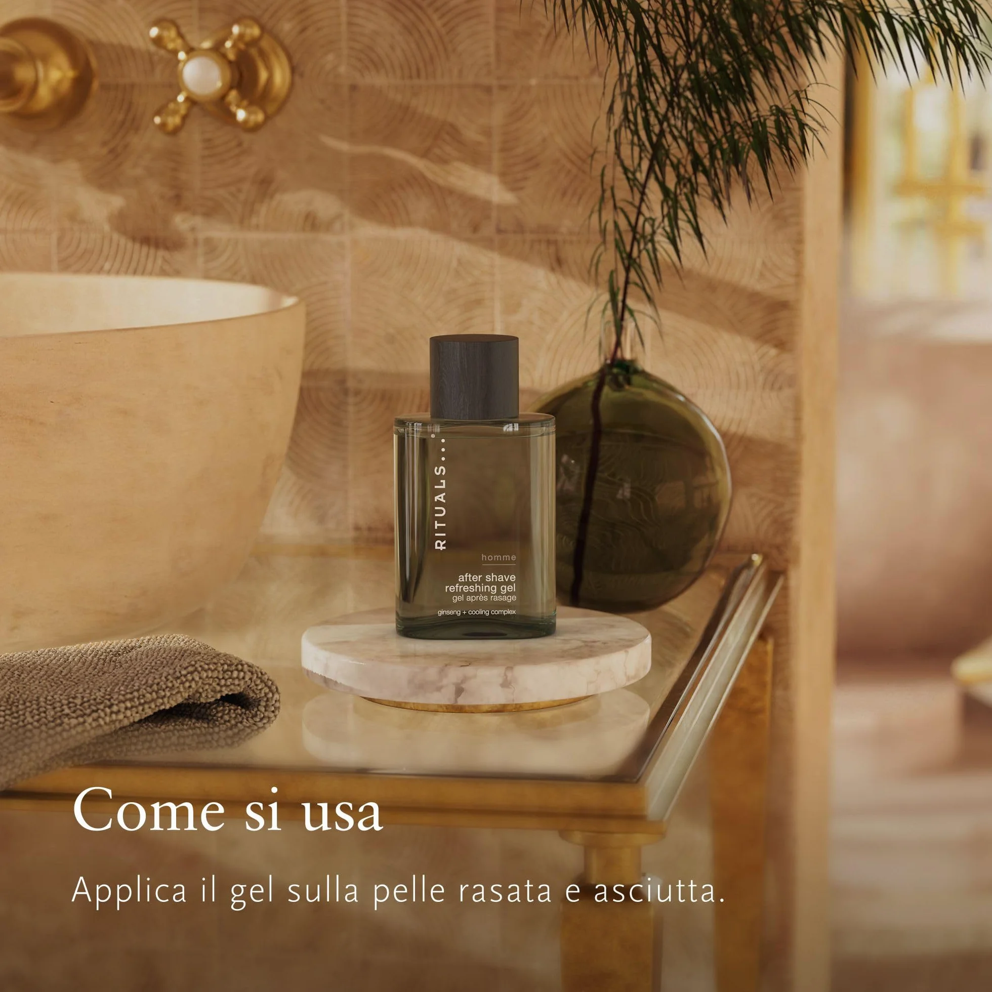 RITUALS Homme żel po goleniu odświeżający z żeń-szeniem 100 ml