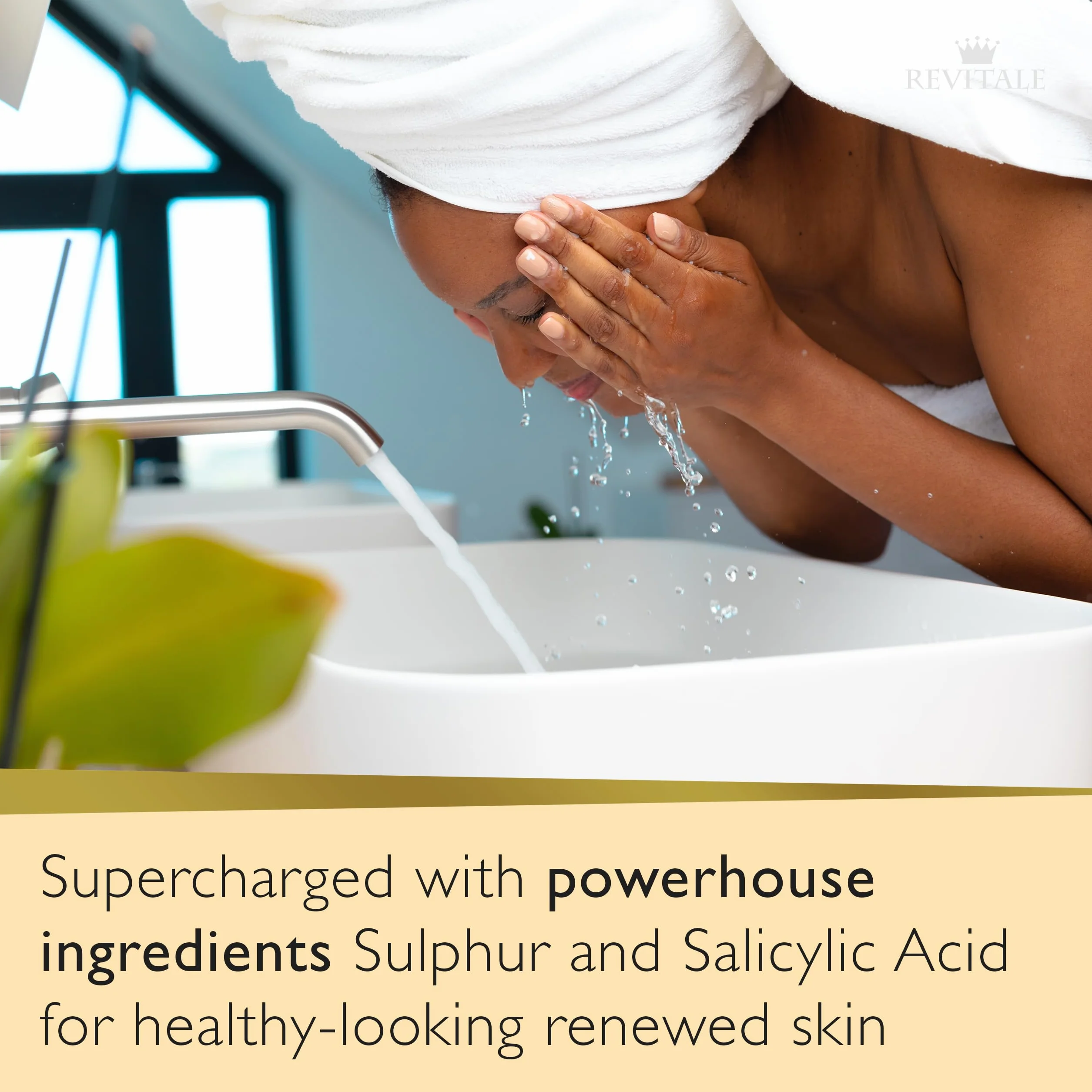 Revitale Advanced mydło do peelingu z kwasem salicylowym i siarką