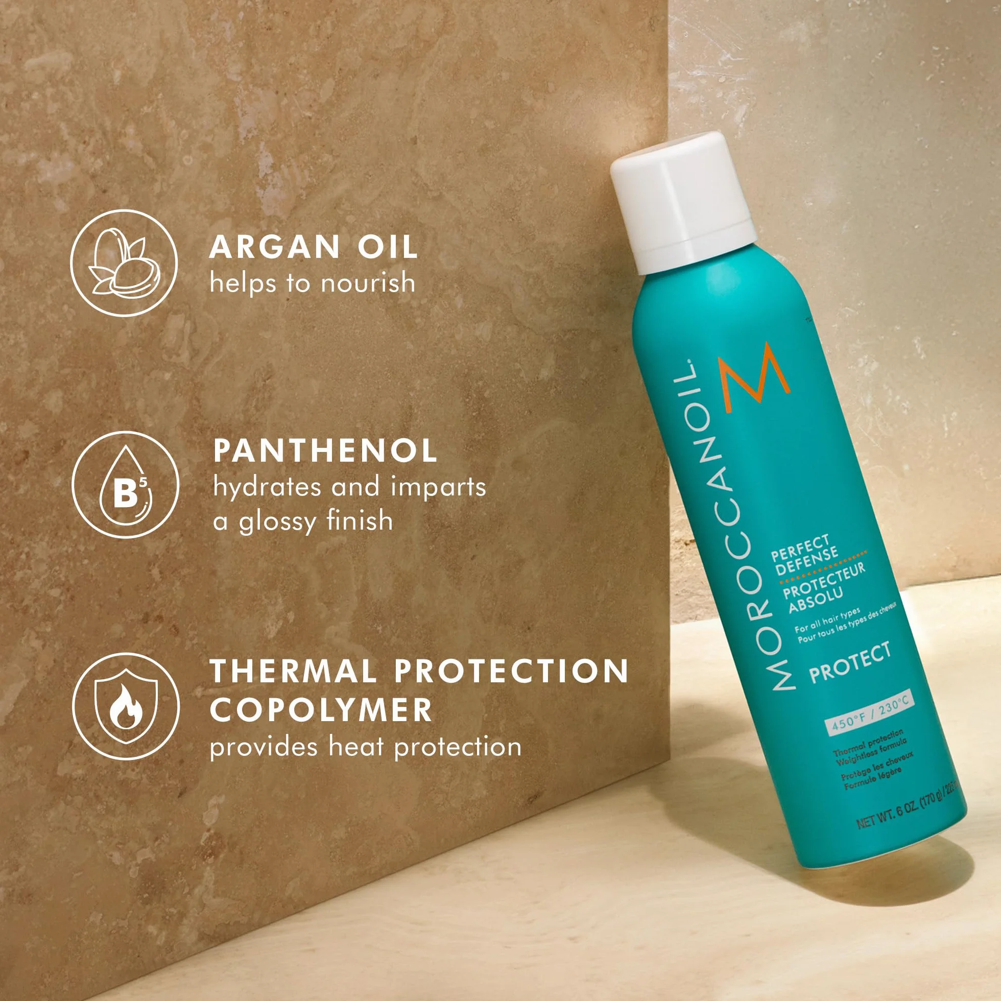 Spray do stylizacji Moroccanoil Protect Heat Protector - 75 ml