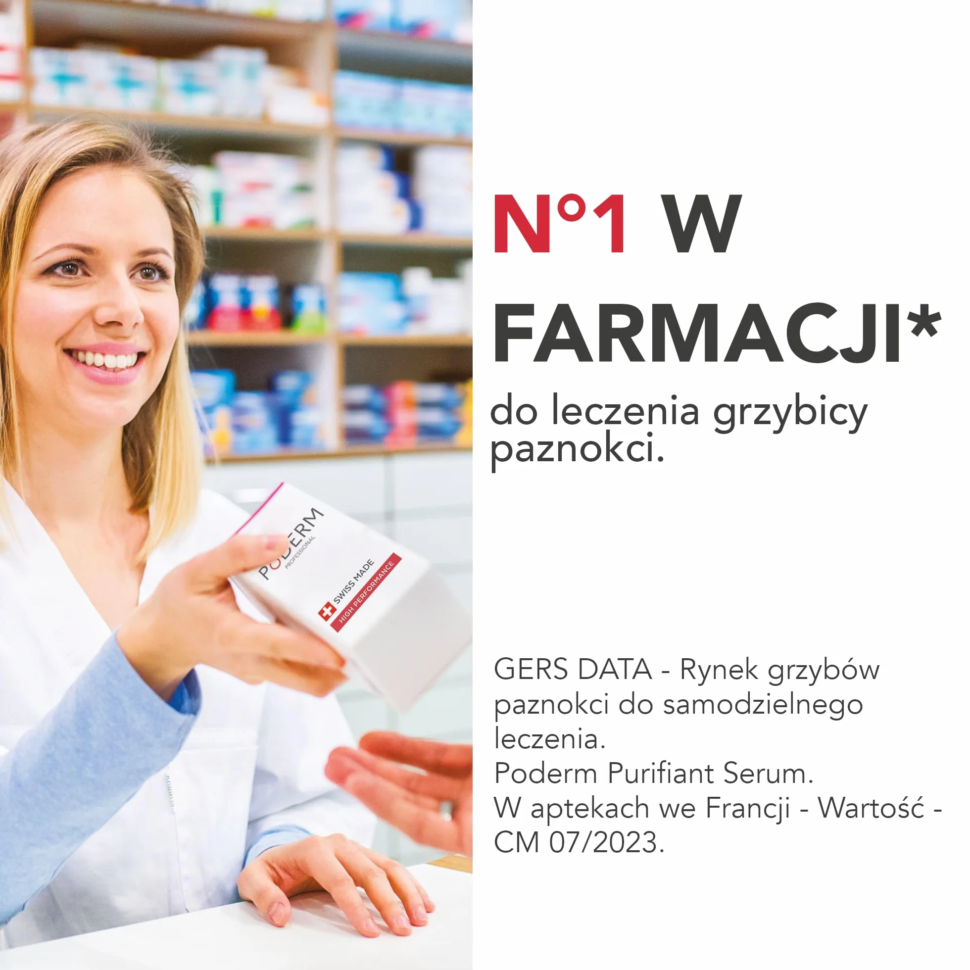 PODERM - LECZENIE MIKOZY PAZNOKCI | Na bazie roślin o wyjątkowo silnym działaniu przeciwgrzybiczym i naprawczym | Profesjonalna pielęgnacja dłoni i stóp | Łatwe stosowanie i szybkie działanie | Wyprodukowano w Szwajcarii