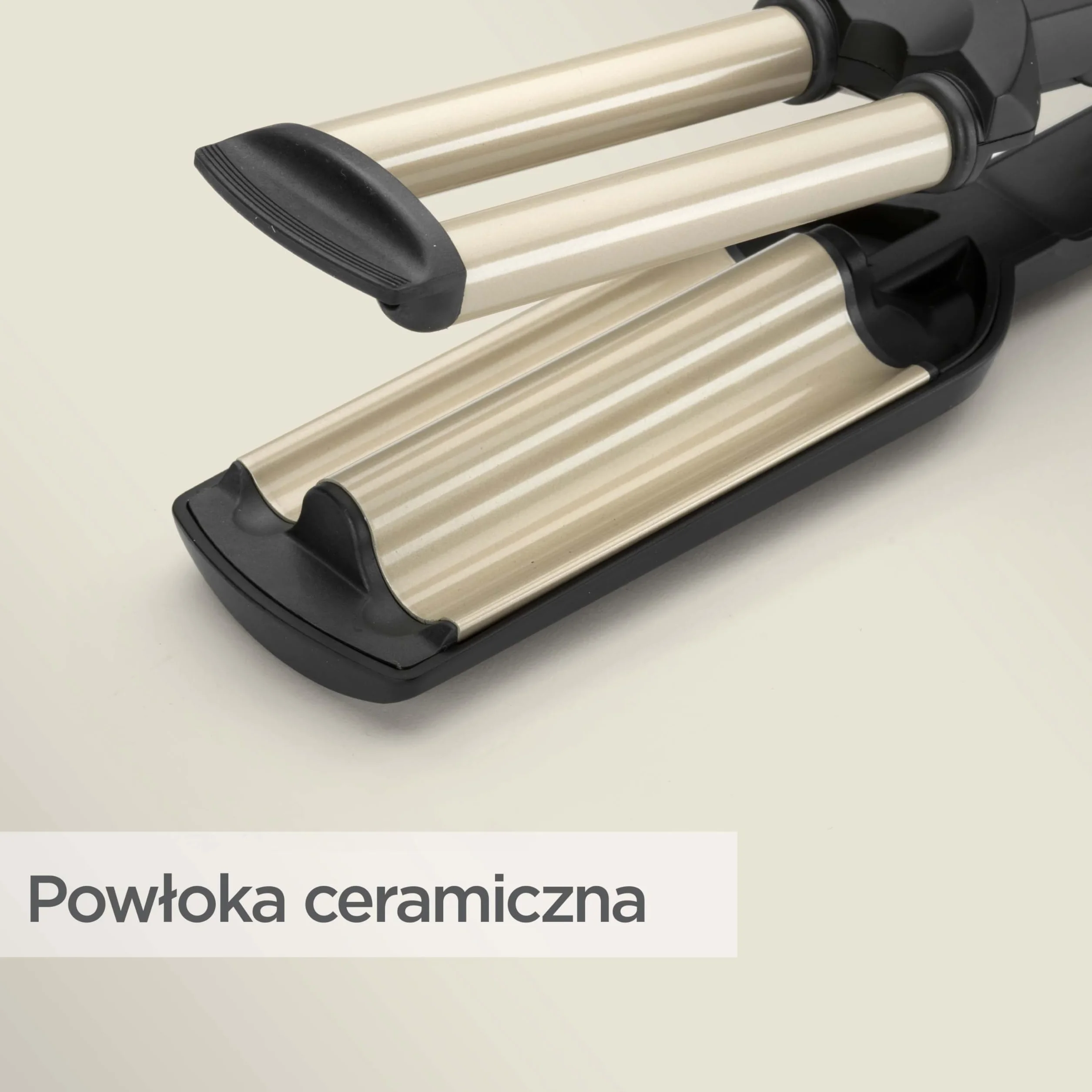 BaByliss Easy Waves C260E Triferro Beach Waves lokówka ceramiczno-tytanowa 3 ustawienia temperatury