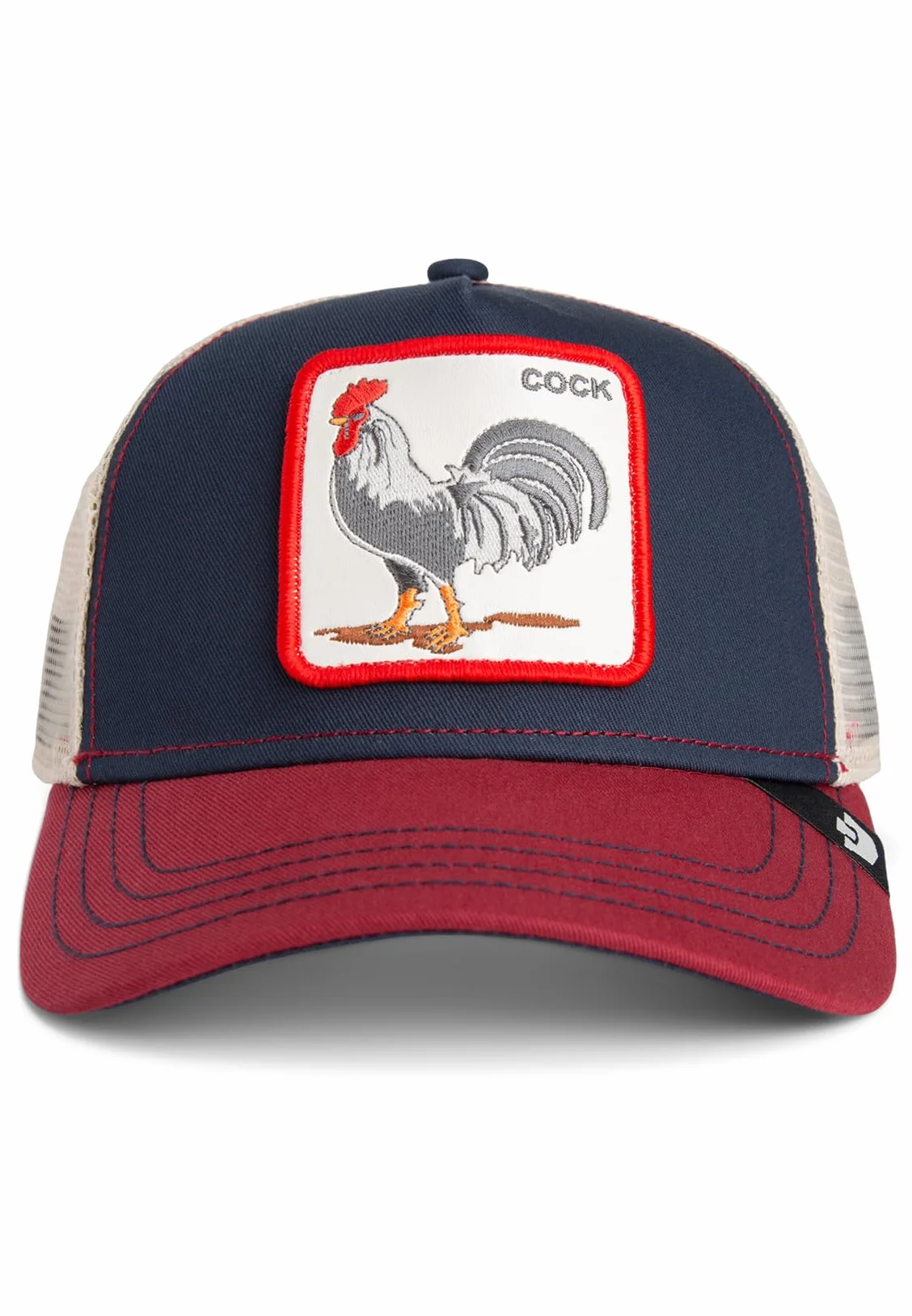 Goorin Bros. Trucker Cap Rooster Edge Crush wielokolorowa, rozmiar: OneSize