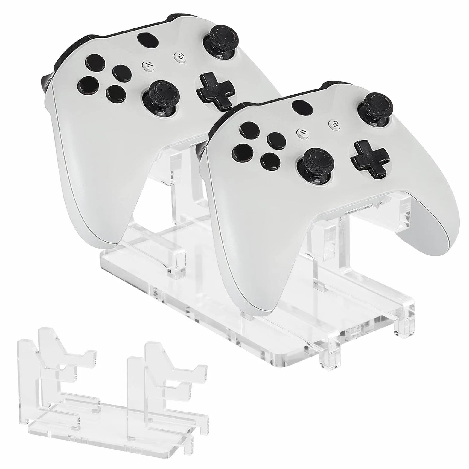 Uchwyt kontrolera, stojak na kontroler, akcesoria do gier, na biurko, uchwyt do gamepada, przezroczysty akrylowy uniwersalny stojak na kontroler, stojak na kontroler Xbox dla większości organizacji
