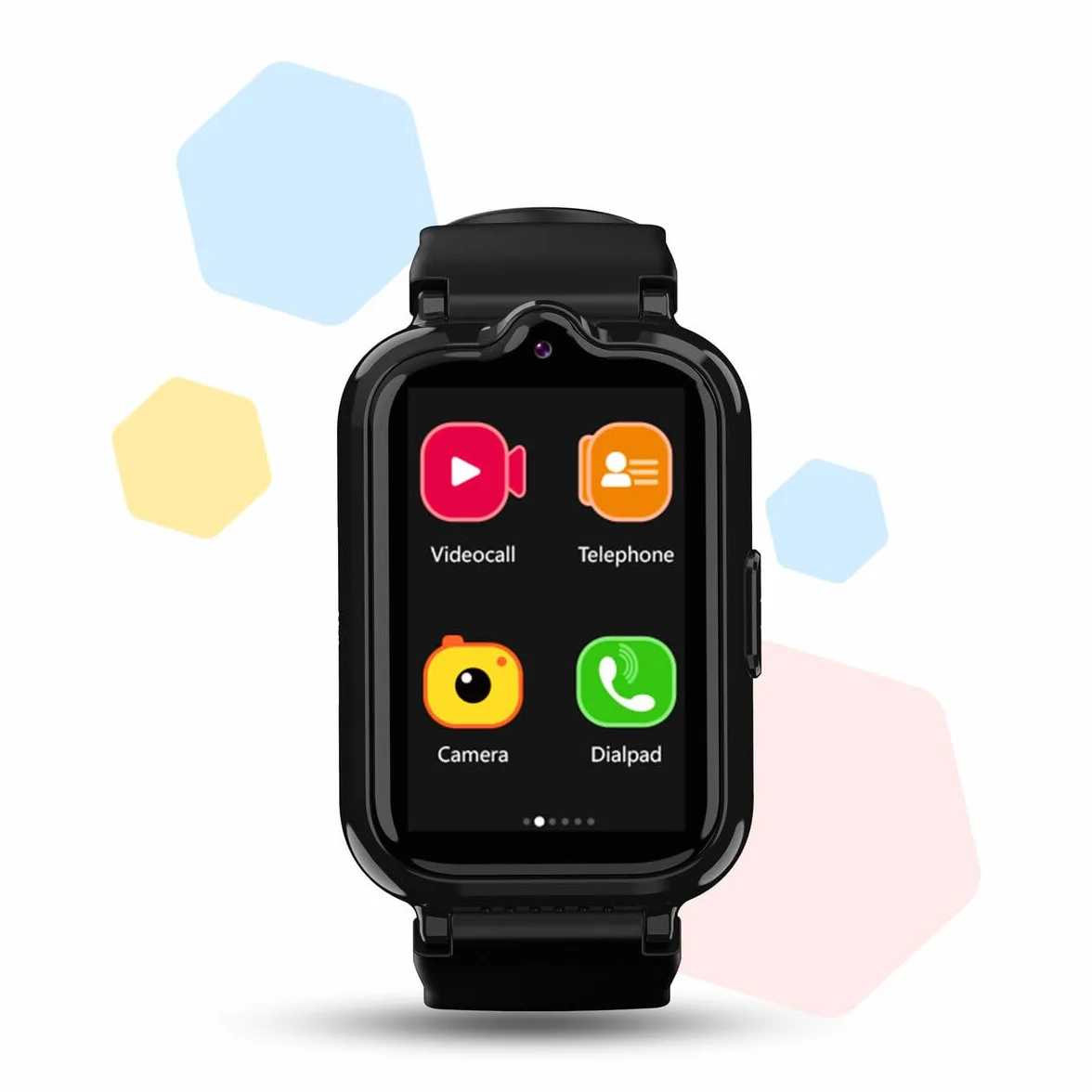 Manta SWK03BK Smartwatch dziecięcy czarny 1,57"