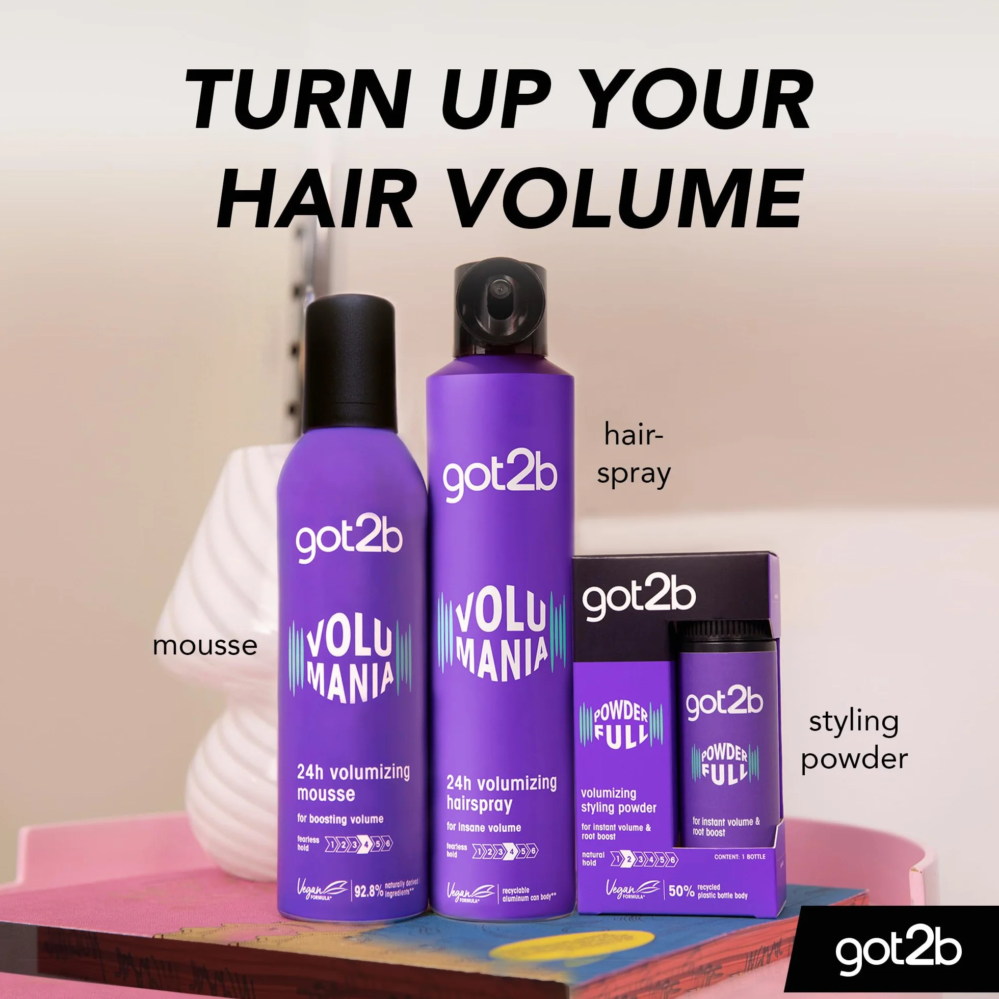 Schwarzkopf Got2be Volumaniac Bodifying Mousse 250 ml