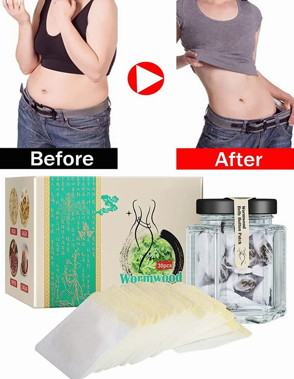 90pcs Fast Weight Loss Patches,Effective Ancient Remedy Healthy Detox Slimming Belly Pellet,Perfect Detox Slimming Patch,Natural Herbal Chinese Medicine Belly Sticker