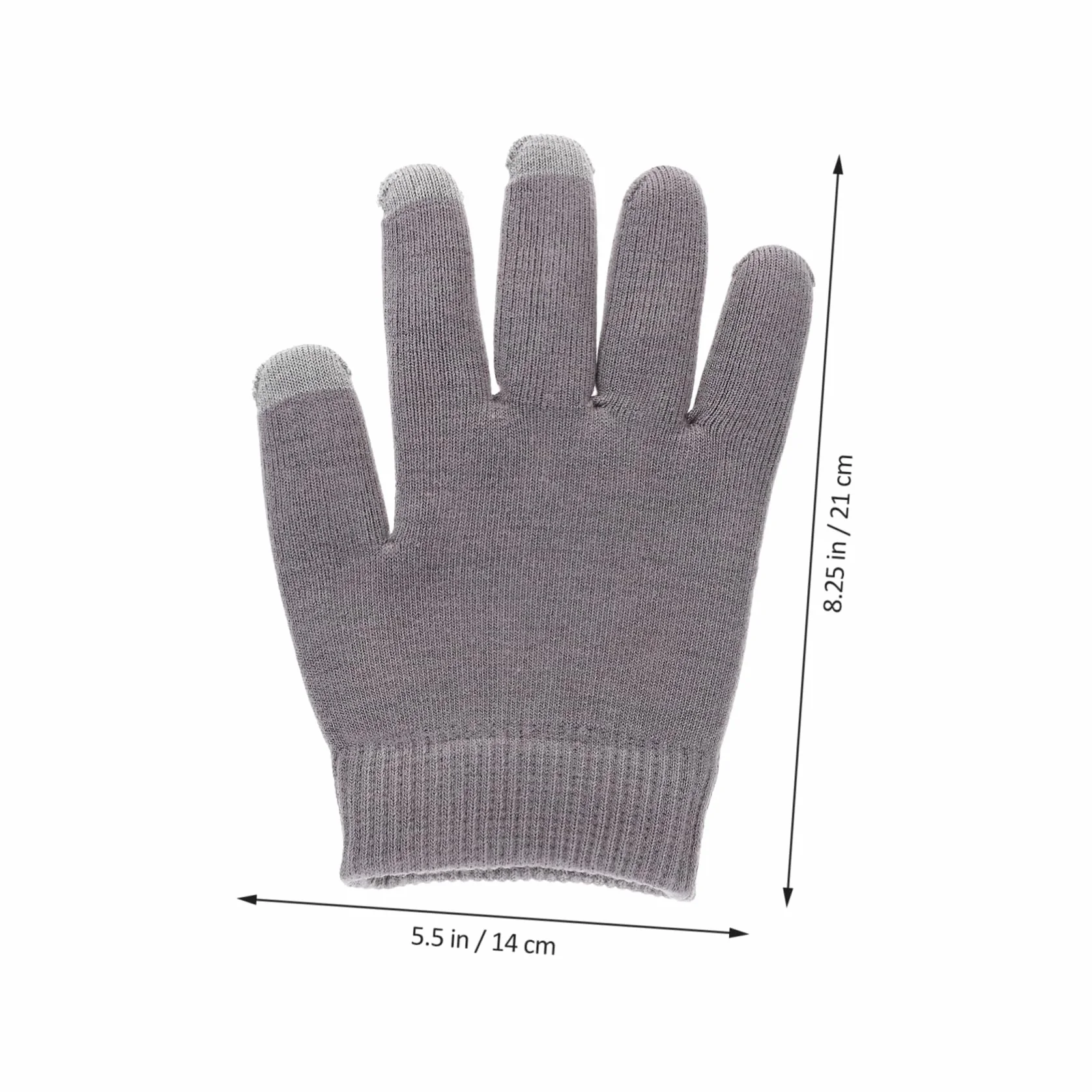 WOONEKY 1para Moisturizing Gel Gloves for Hands Breathable Touchscreen Design Comfortable and Lightweight for Daily Wear and Outdoor Travel Skin-friendly Hydrating Care