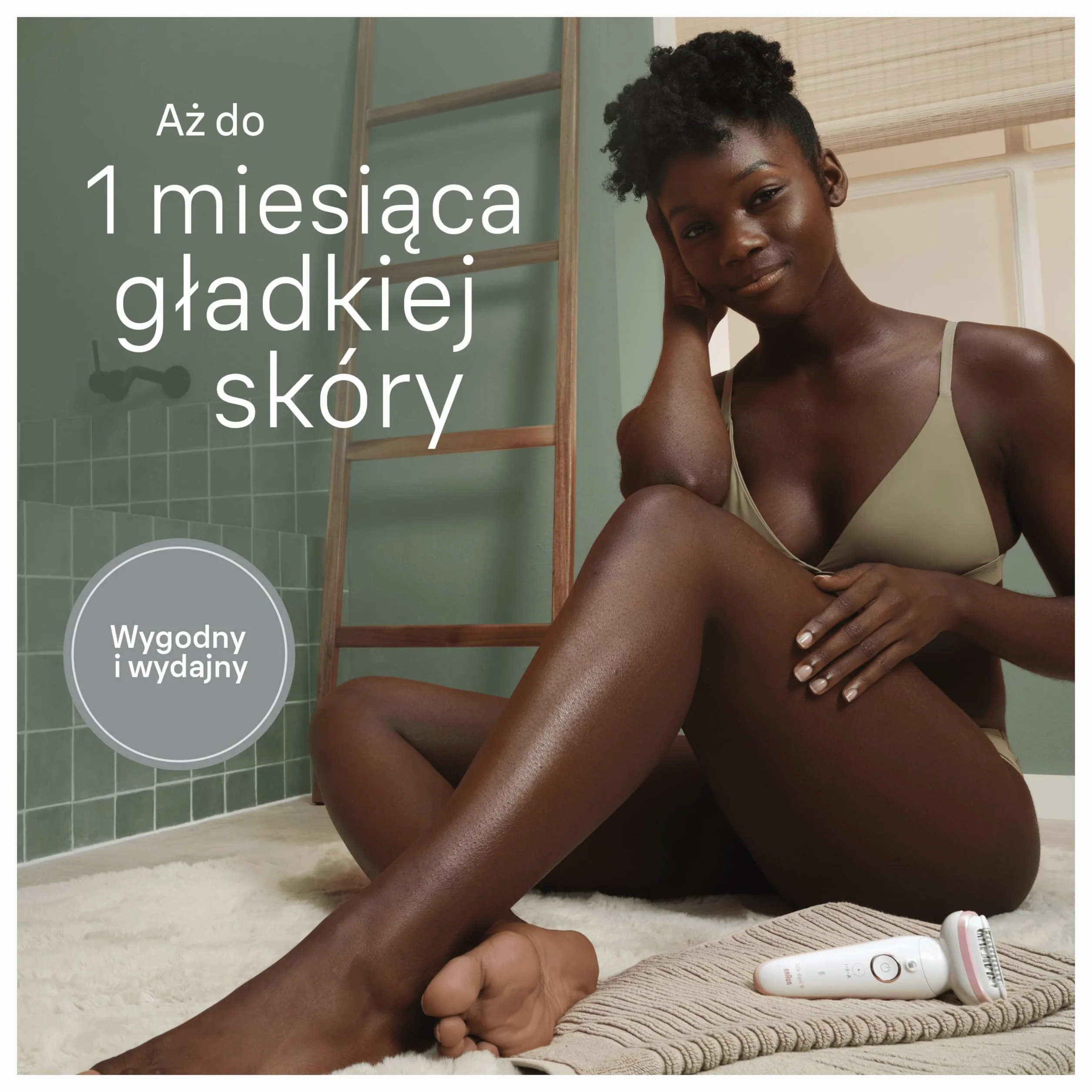 Braun Silk-épil 9 9-000 Depilator z ruchomą głowicą ułatwiającą usuwanie włosów, depilacja na mokro i sucho, gładka skóra przez długi czas, Biały/Flamingo
