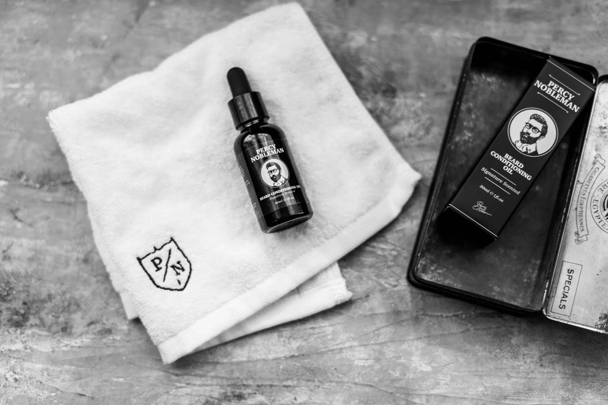 Olejek do brody Percy Nobleman 99% 30ml do pielęgnacji brody