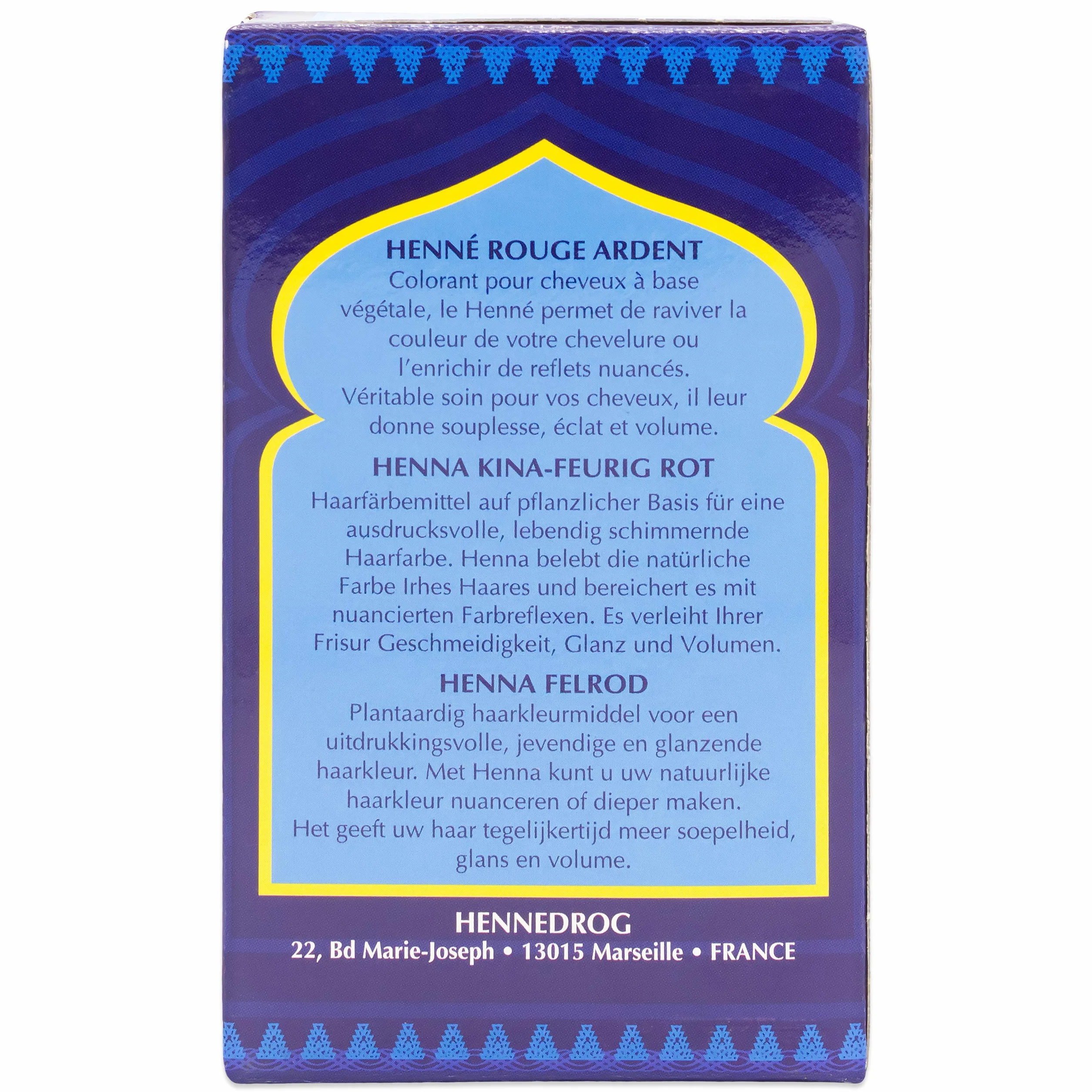 Henna Masria ognista czerwień 3 x 90 g