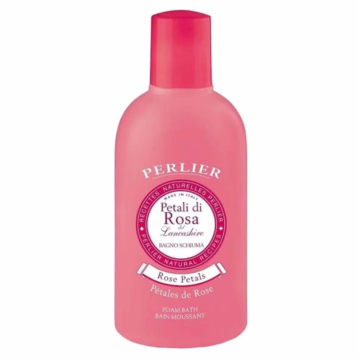 PERLIER Żel pod prysznic Płatki róży 1000 ml Red Rose of Lancashire delikatny środek do czyszczenia ciała testowany klinicznie Maxi