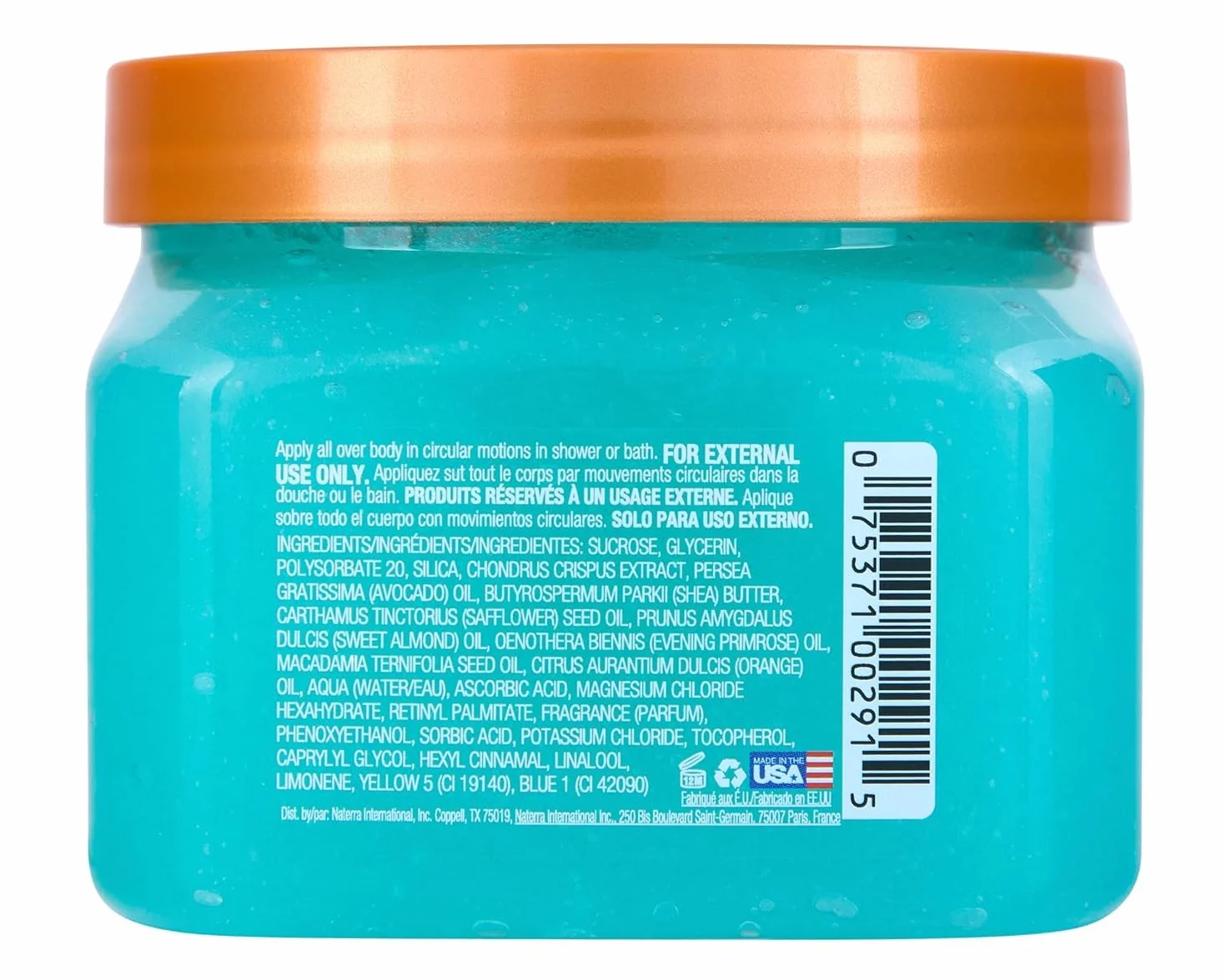 Tree Hut Blue Lagoon Peeling Cukrowy do Ciała 510 g