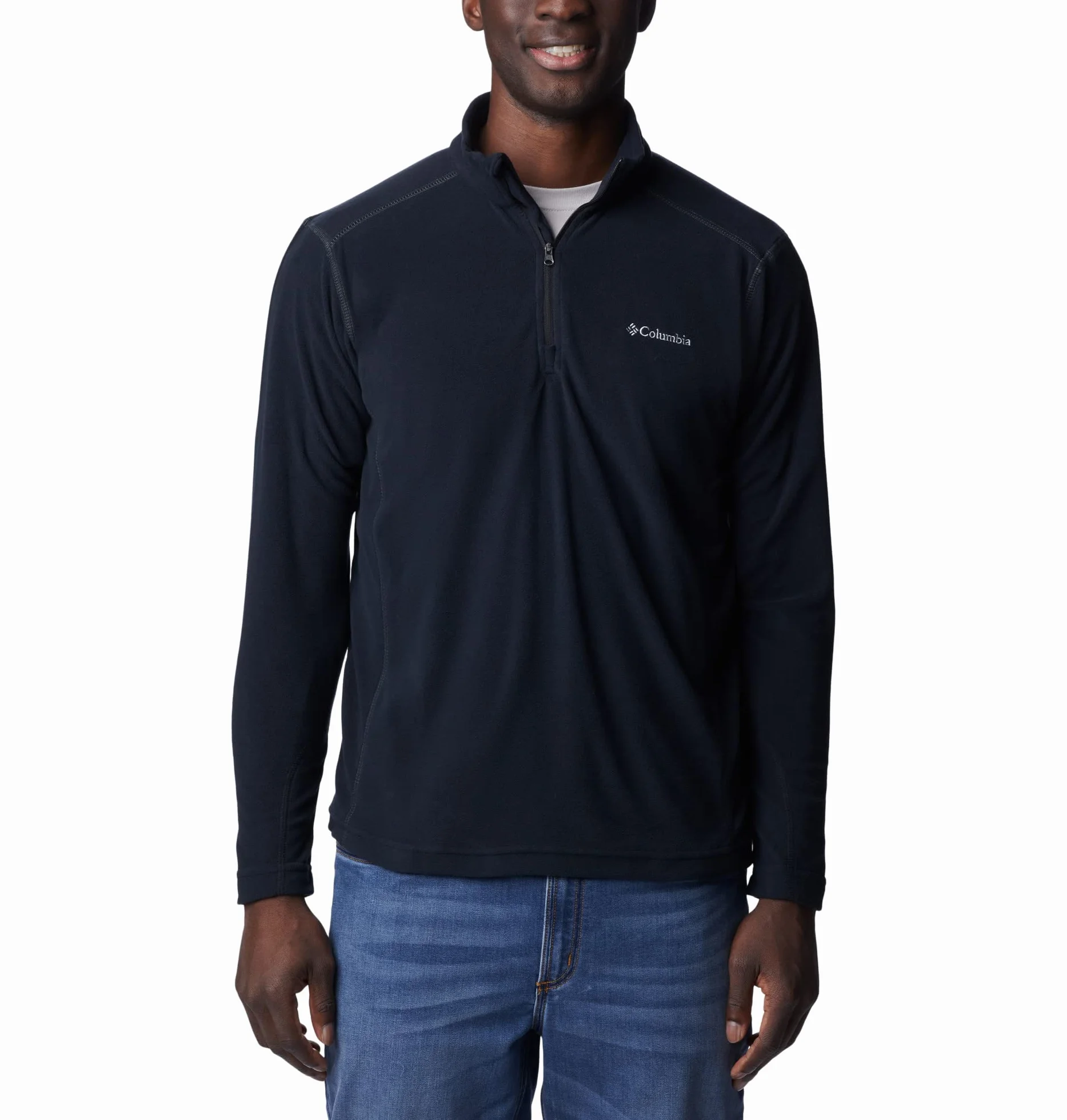 Columbia Klamath Range 2 Half Zip, Bluza Polarowa Mężczyźni, Black, L