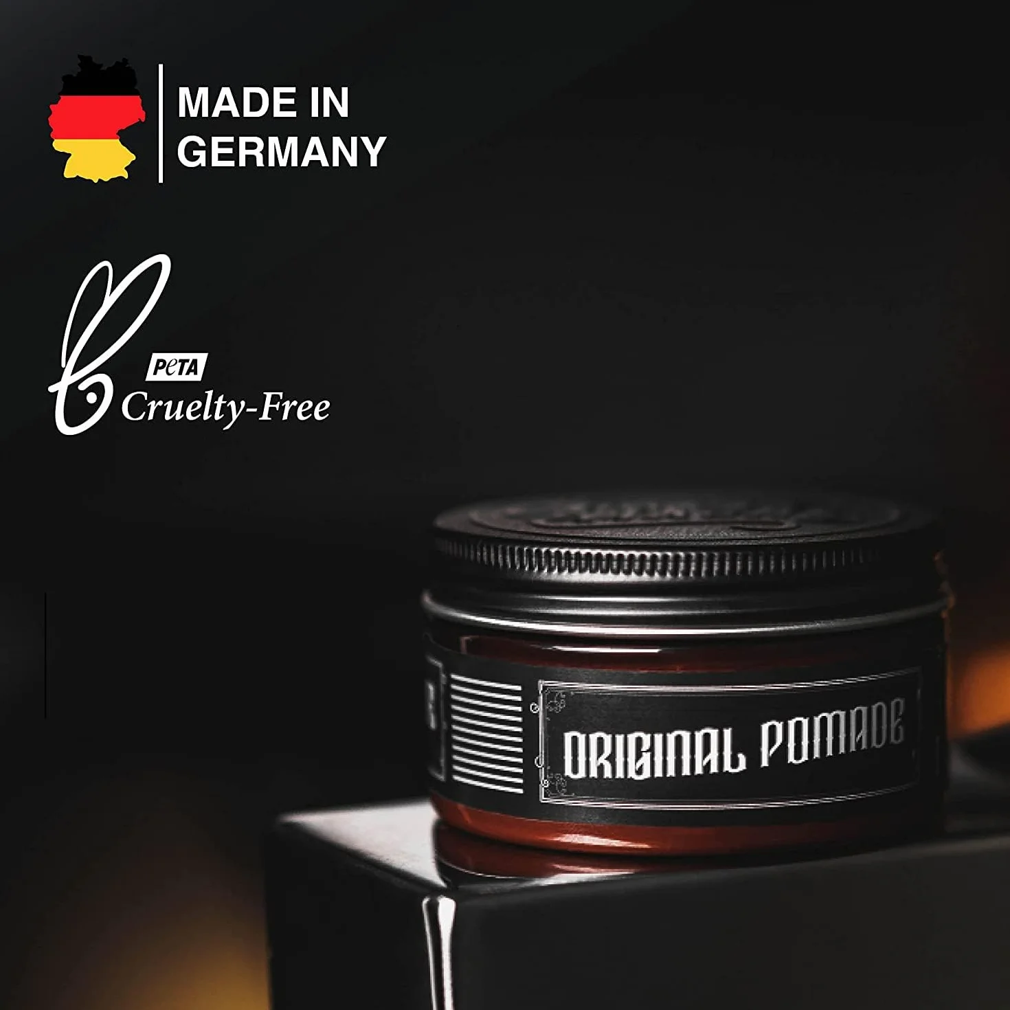 Pomada na bazie wody Charlemagne - idealny mocny uchwyt Pomada fryzjerska - Pielęgnacja włosów dla mężczyzn - 100 ml – Barbershop Hair Wax – pomada do włosów mocna - wosk do włosów dla mężczyzn
