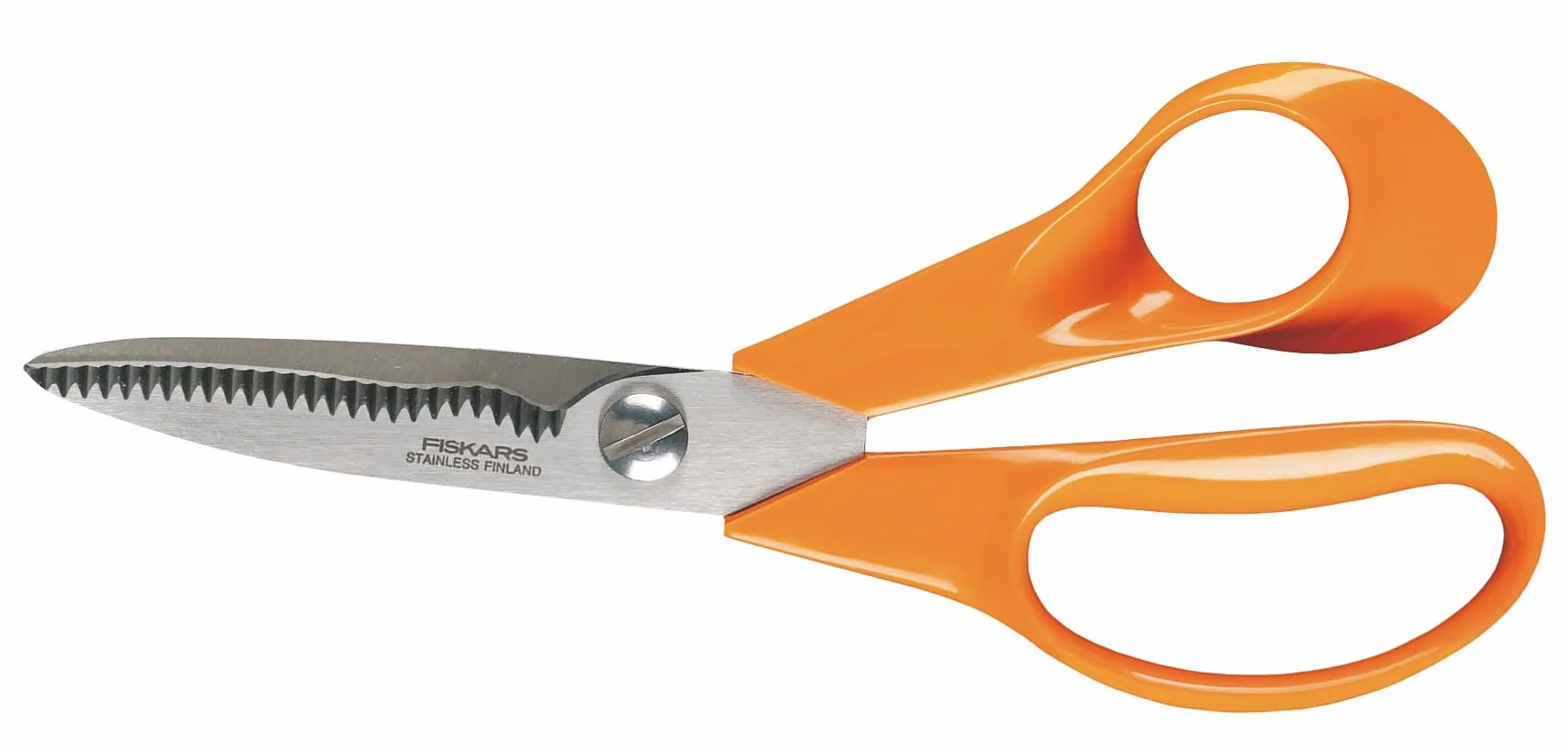 Fiskars Nożyczki kuchenne, Classic, Długość całkowita: 18 cm, Stal/tworzywo sztuczne, 1000819