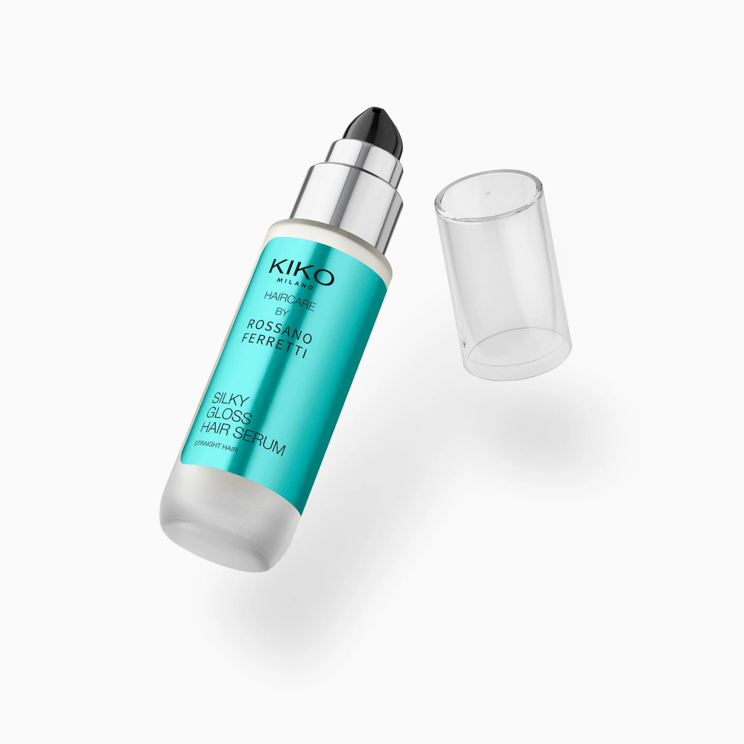 KIKO Milano Silky Gloss Hair Serum, Serum Prostujące I Nadające Połysk, O Działaniu Ułatwiającym Rozczesywanie