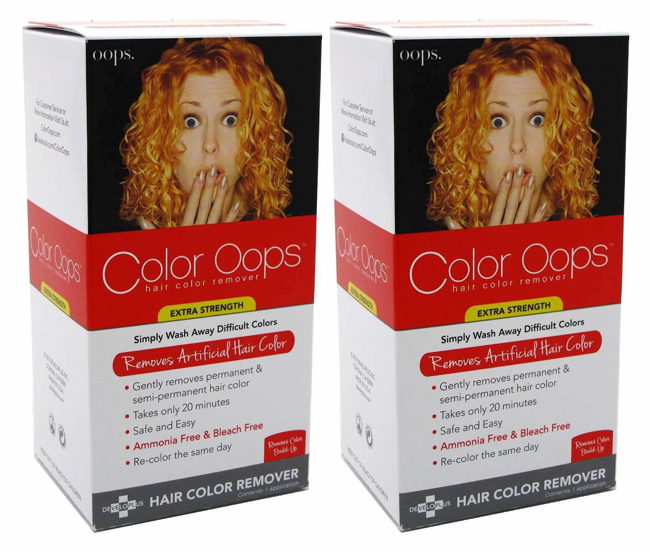 Color Oops Color Remover ekstra wytrzymałość 2 sztuki