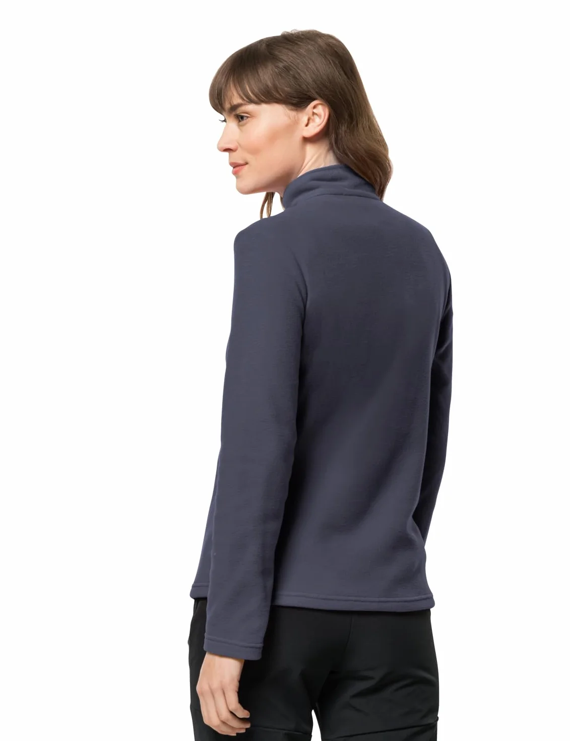 Jack Wolfskin Damski sweter Taunus Hz, grafitowy, S
