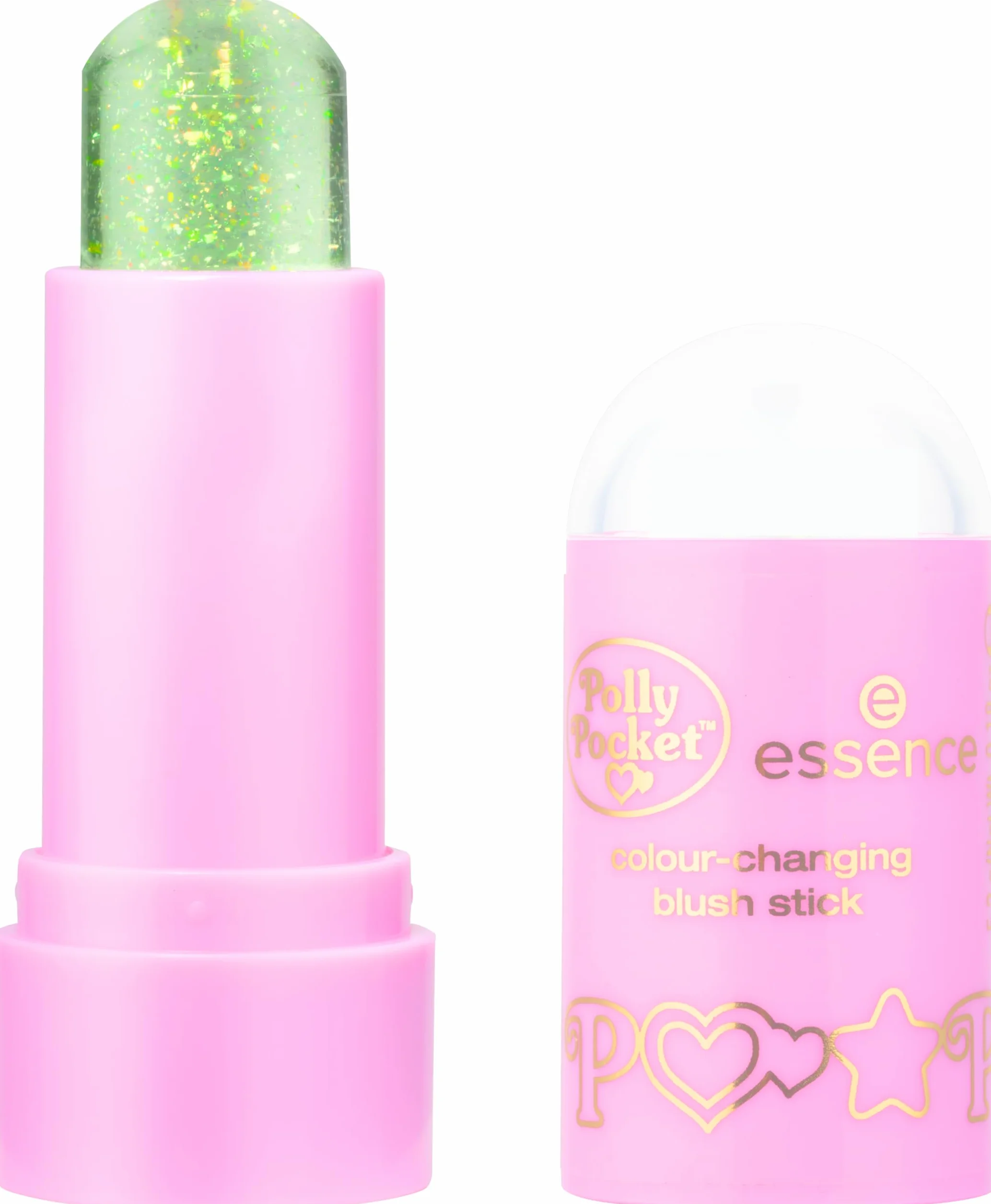 essence Zmieniający kolor róż w sztyfcie Polly Pocket colour-changing blush stick, dostosowanie koloru, efekt koloryzujący, naturalny (5.2g)